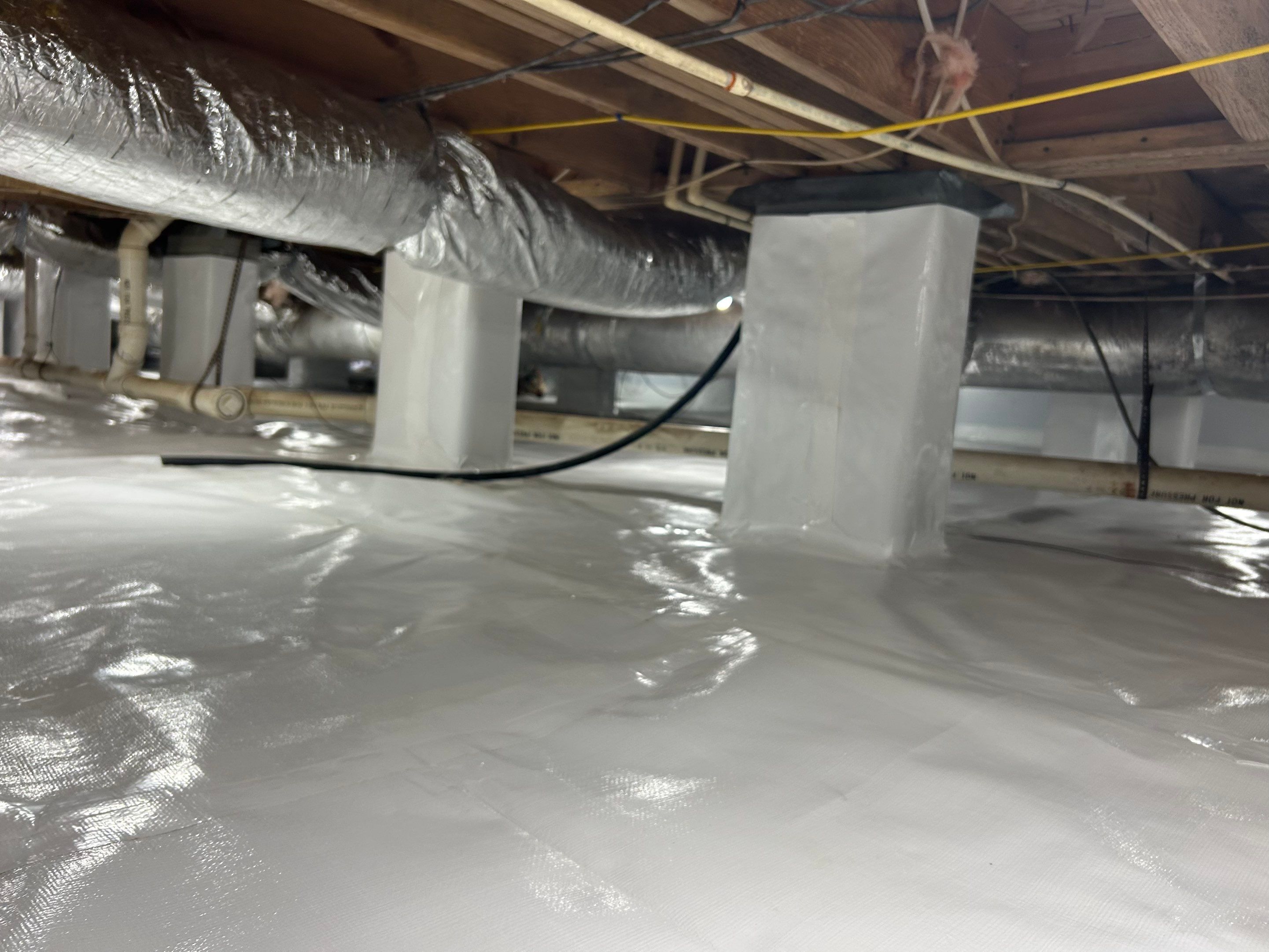 Encapsulation, Attic Insulation, and Attic Fan Project by Impact Crawlspace