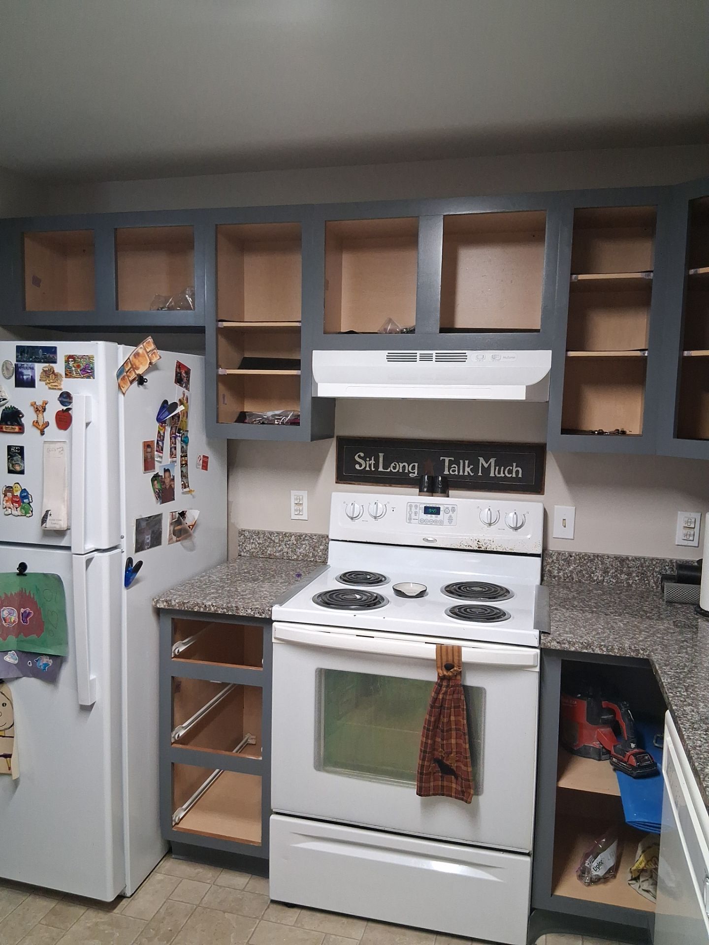 Kitchen Cabinet Refinishing and Shaker-Style Transformation in Manchester by The Persnickety Painters