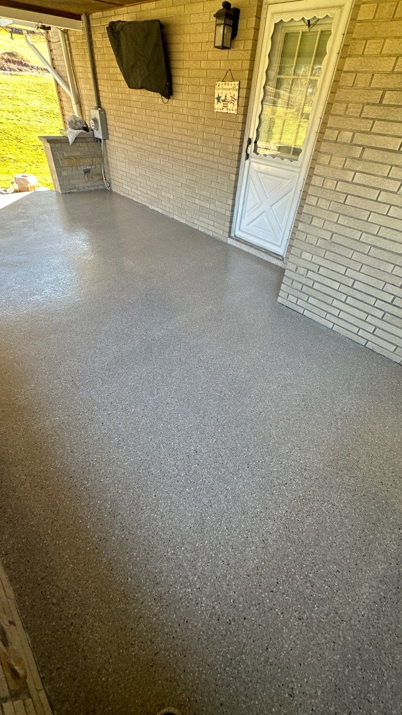 Pool Deck + Steps + Porch Project in JEANNETTE by Floors in a Day, Inc