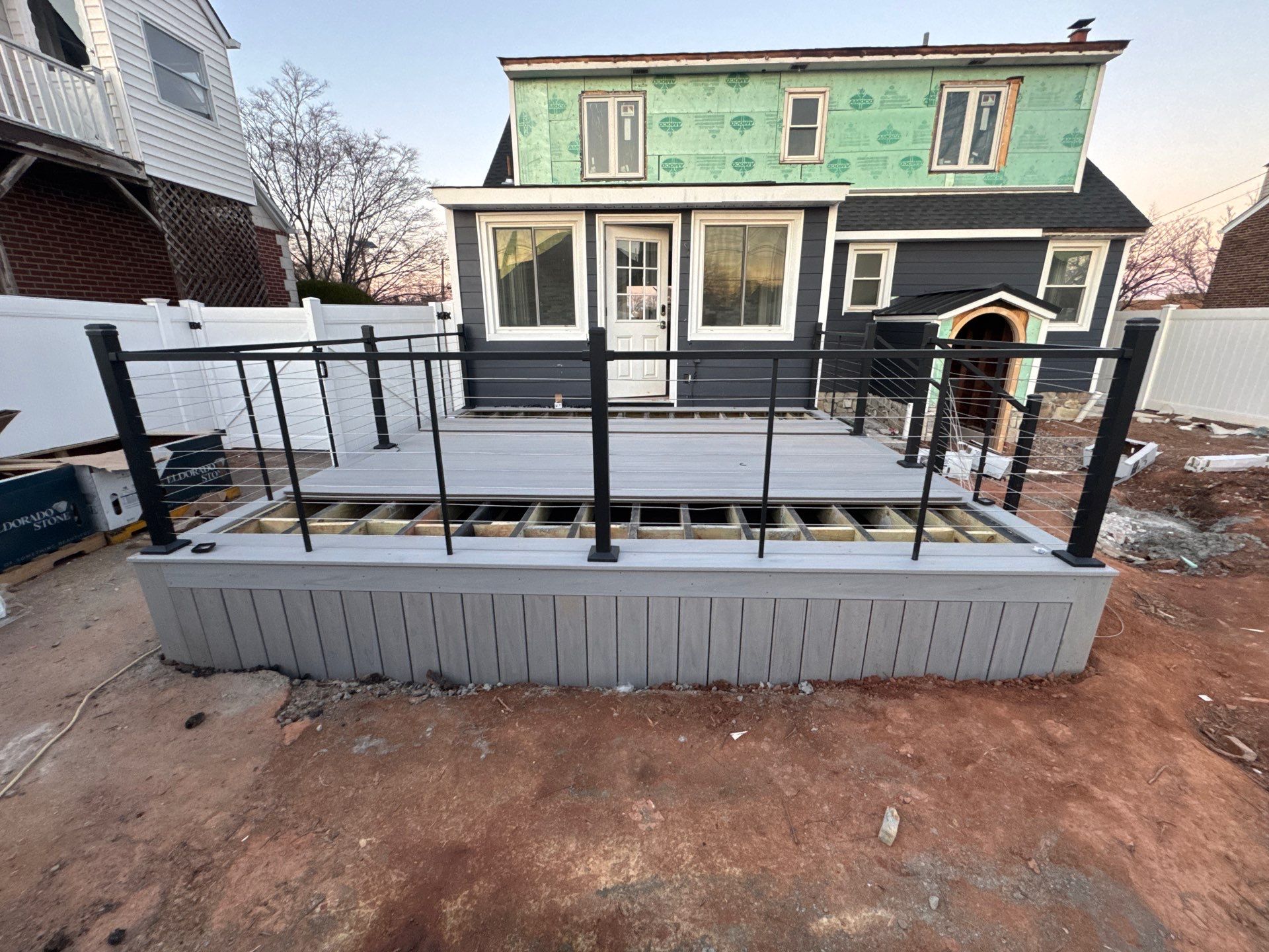 New Deck in Carteret, New Jersey by deck guardian