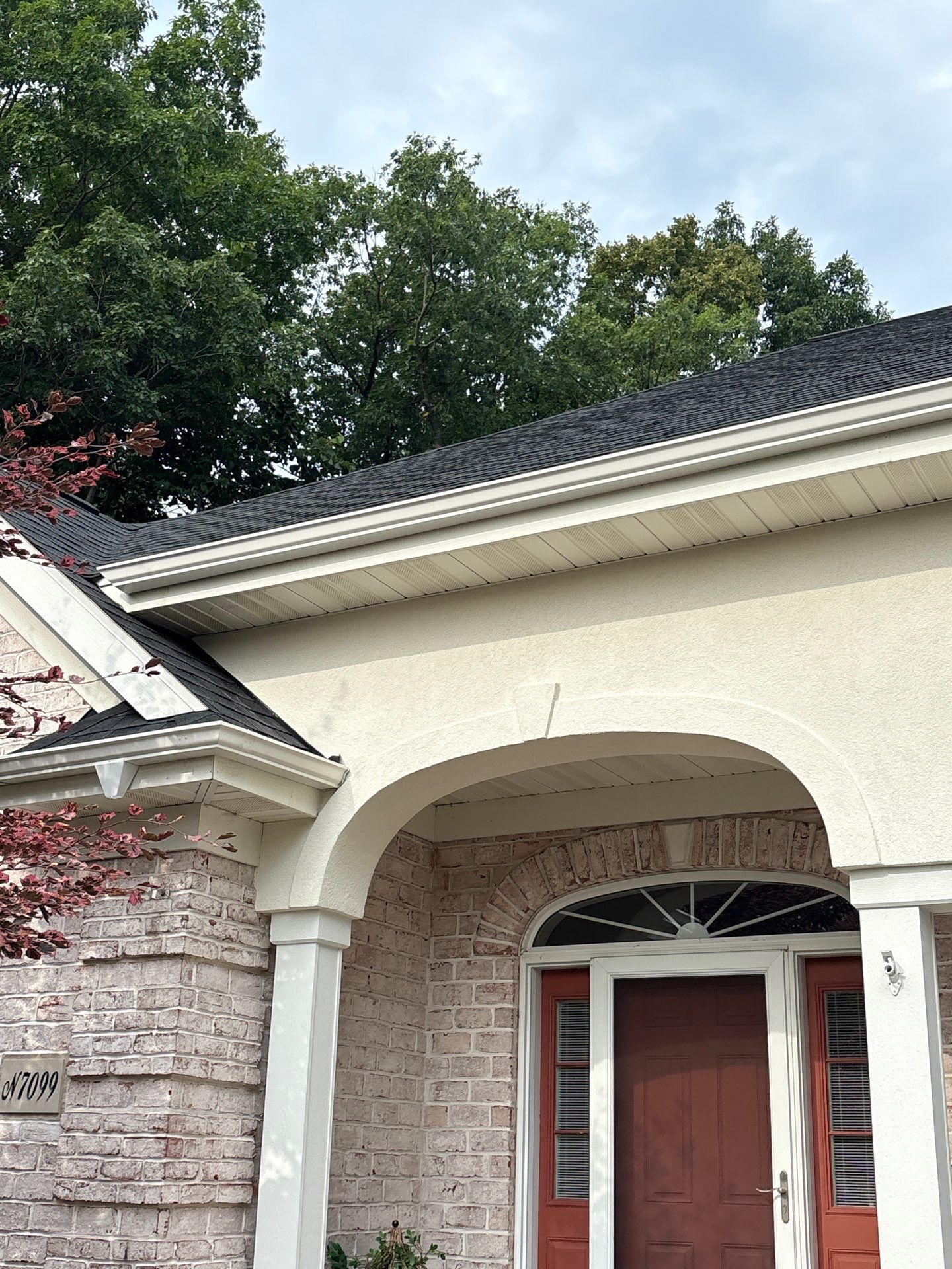 Classic Stucco Beauty  by Gellings Roofing & Siding