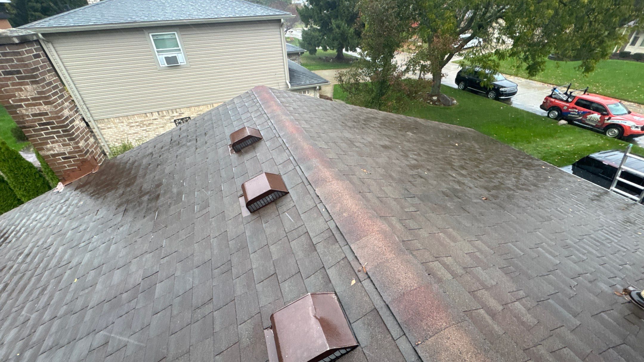 Roof Replacement using Owens Corning Teak by 180 Contractors