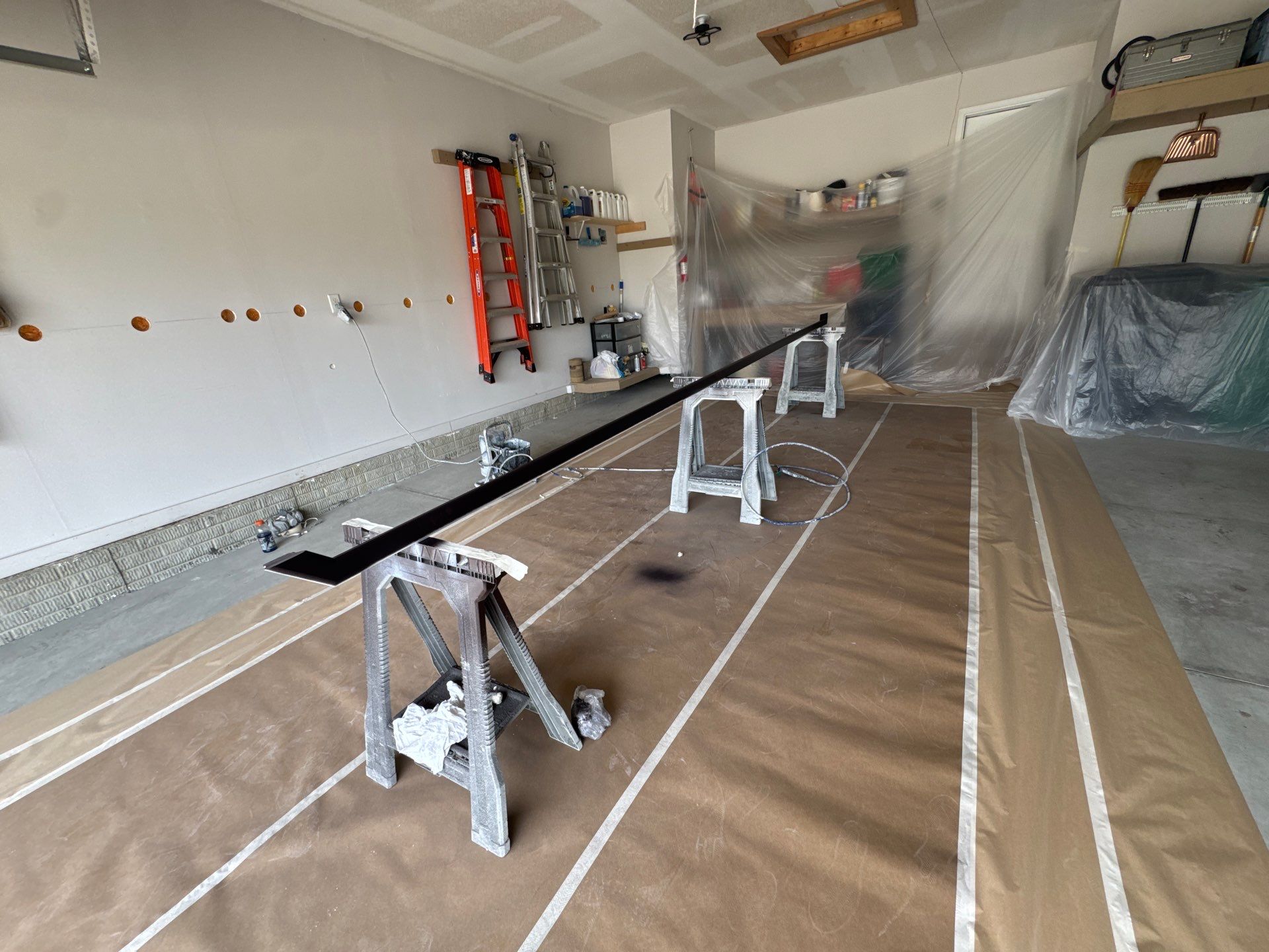 Residential Interior Repaint Color Change on Walls and Cabinets by Midwest Paint LLC