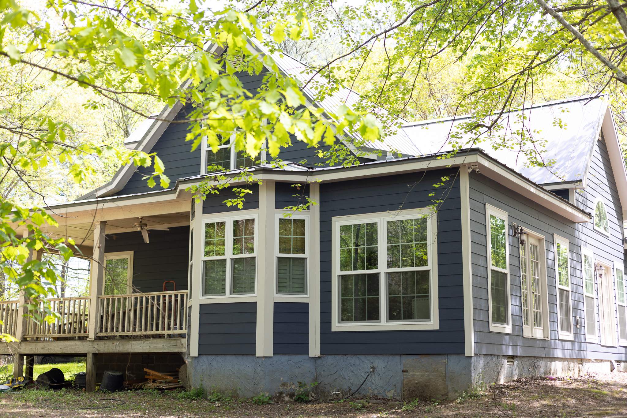Deep Ocean Hardie + Windows by Freedom Exteriors