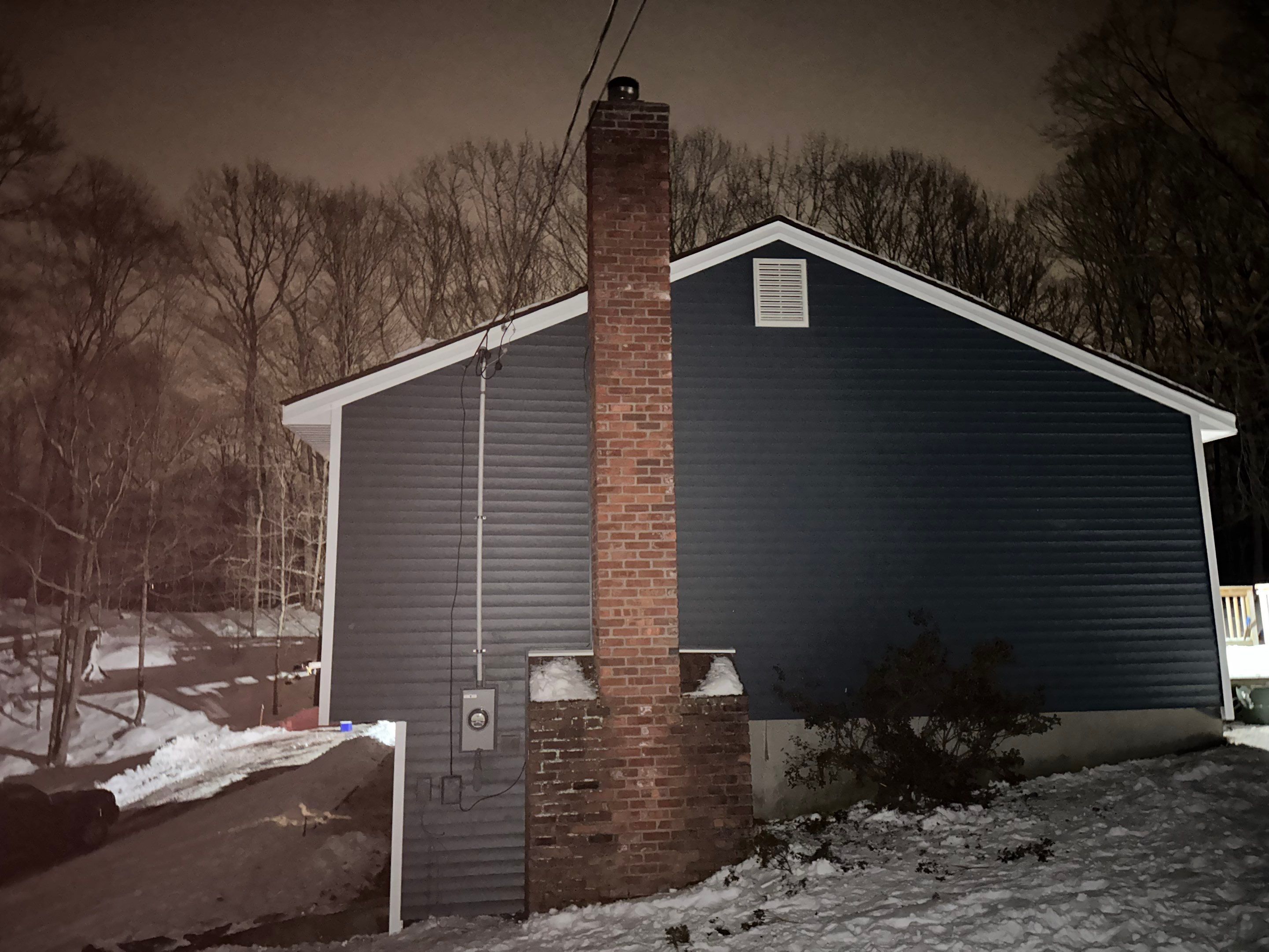 Siding Installation using CertainTeed Mainstreet Vinyl Siding - Pacific Blue by A Plus Exterior