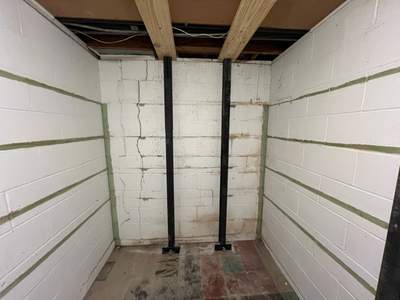 Wall Reinforcement and Shallow Tile System