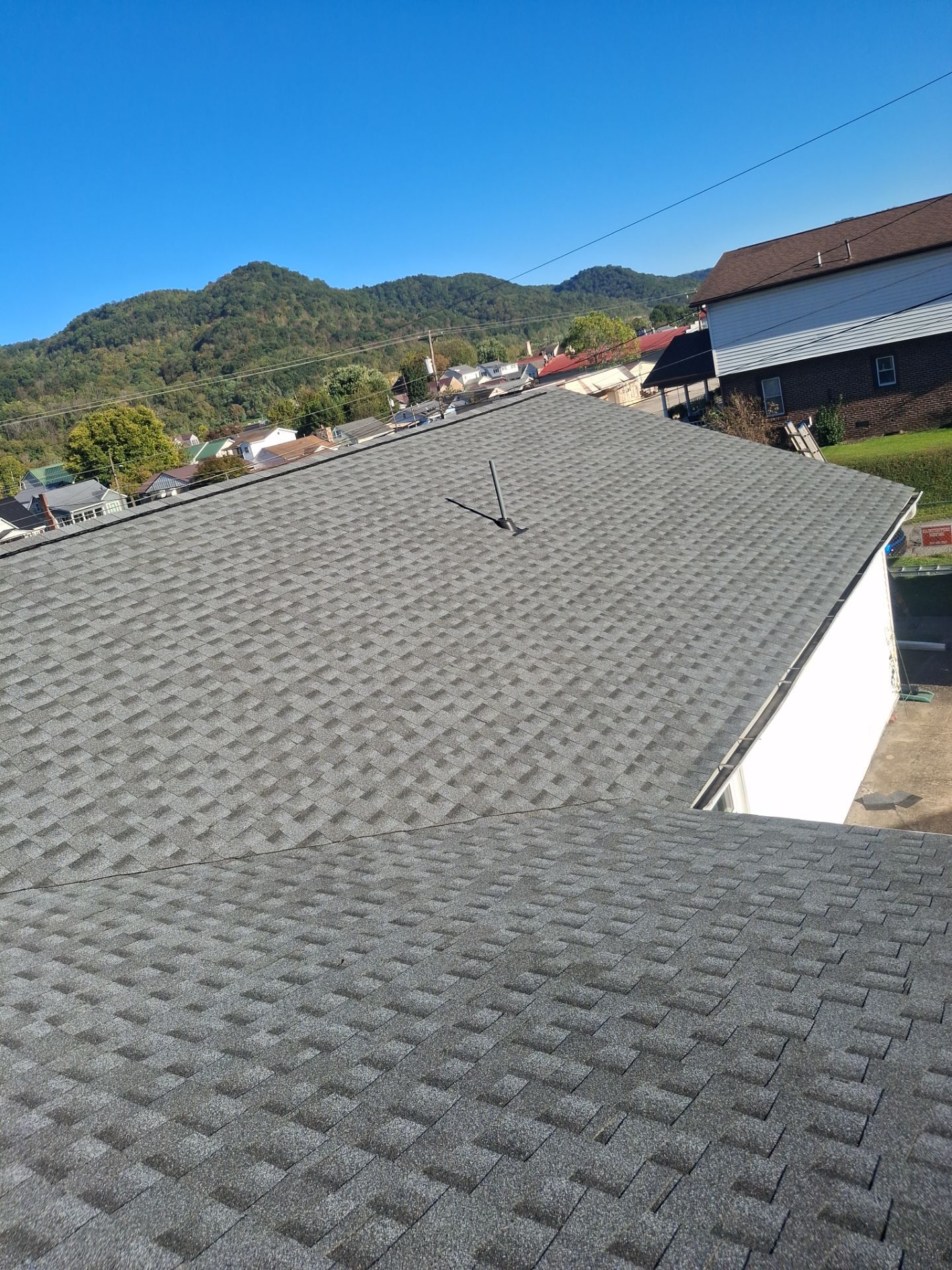 Residential Roofing Installation using GAF Timberline HDZ Pewter Gray by Rainstoppers Roofing