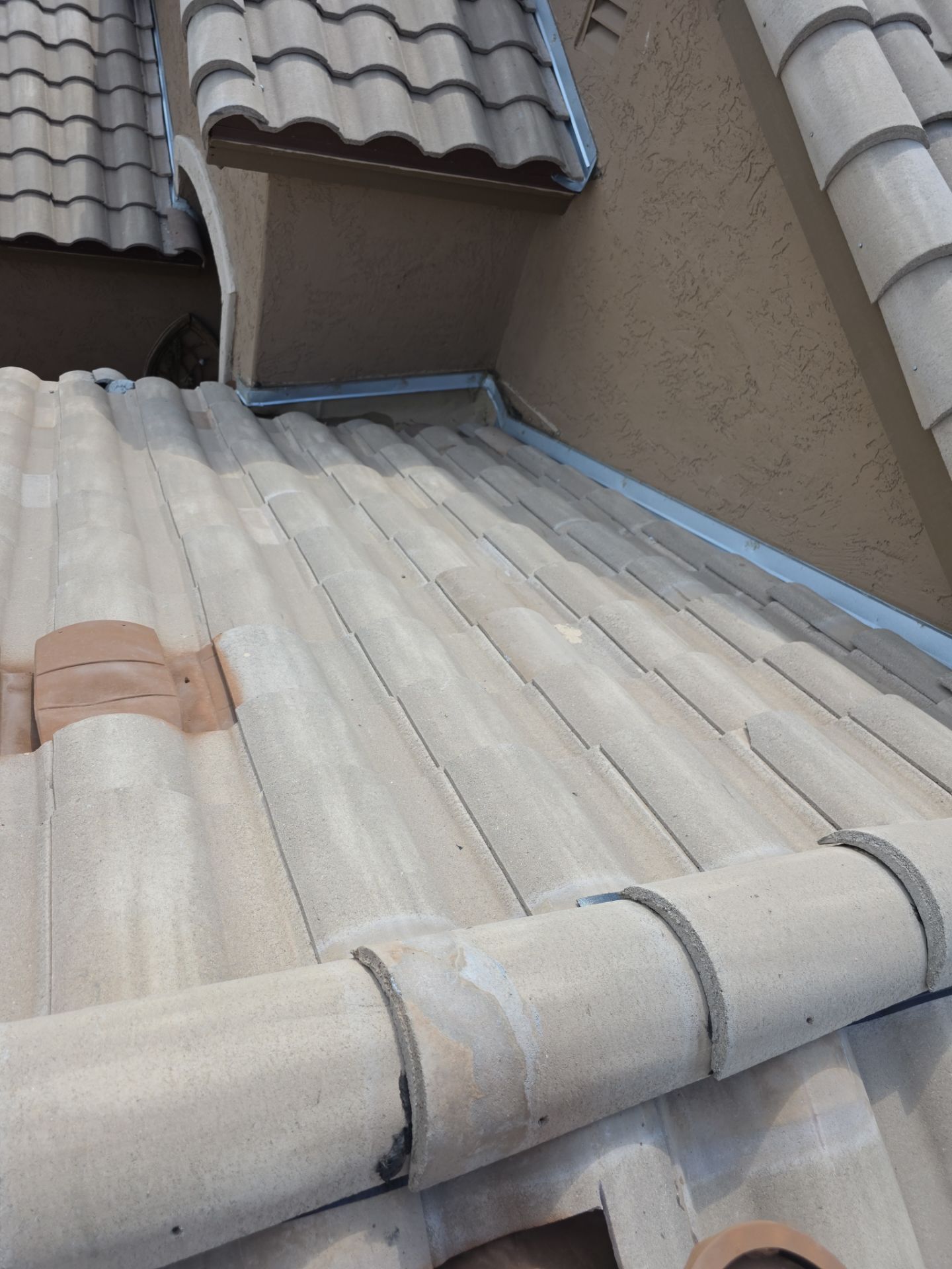 New tile reset for this beautiful home in Chandler by Weather-Tite Roofing