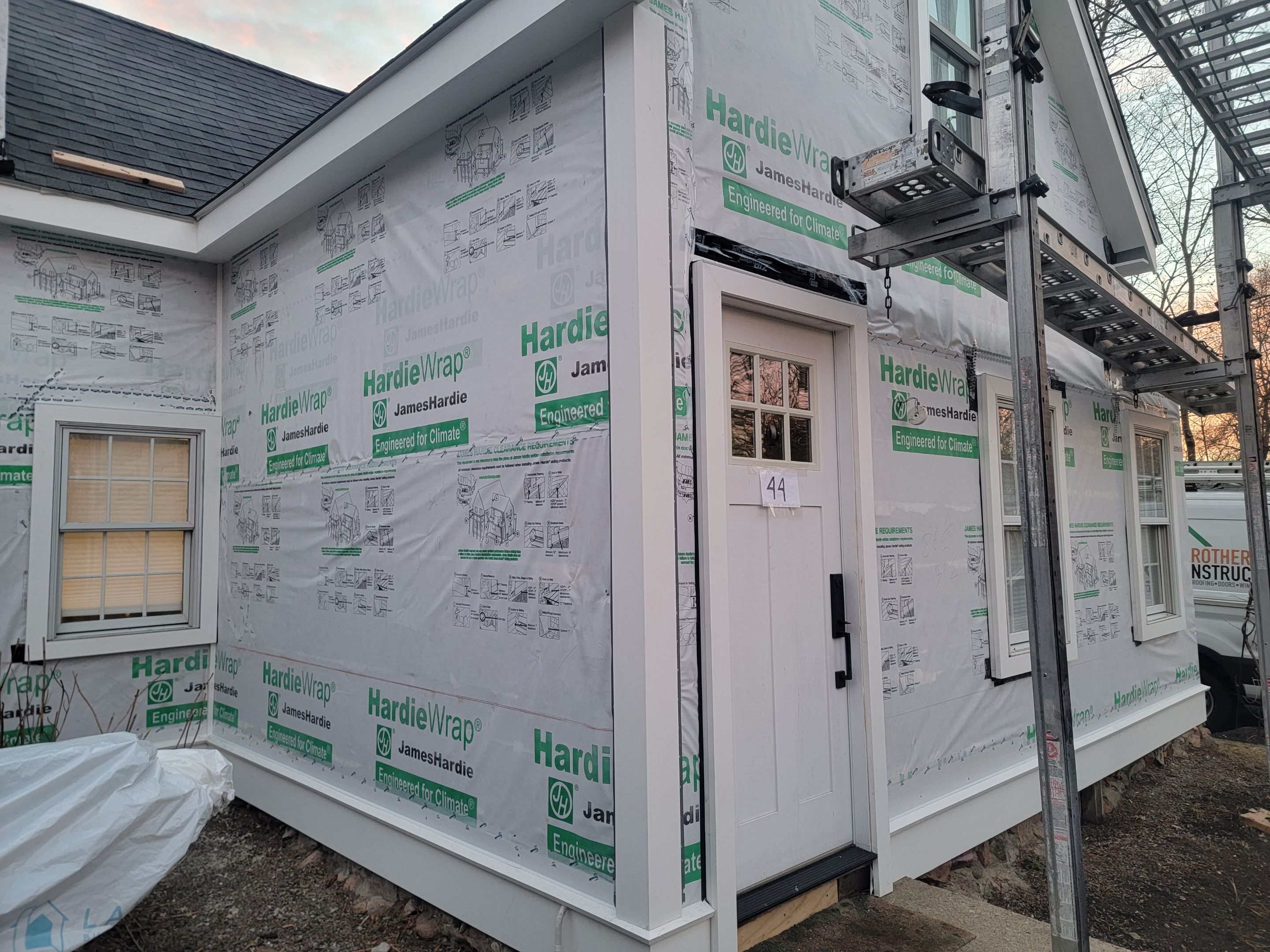 Siding Installation using James Hardie by UBrothers Construction