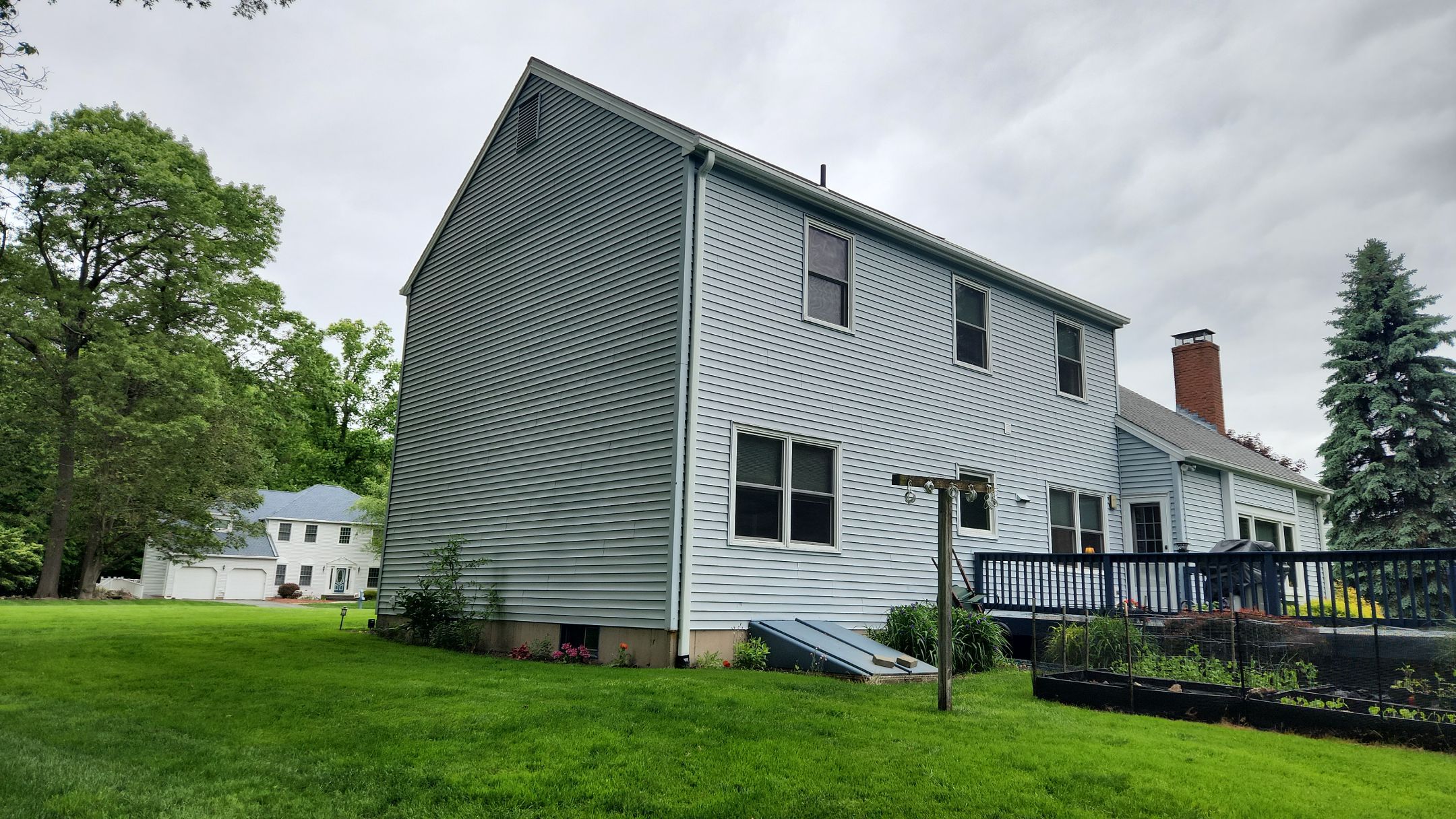 Siding using Cert. Monogram D/4 x 12'6" Clapboard, Midnight Blue by DiGiorgi Roofing and Siding Inc