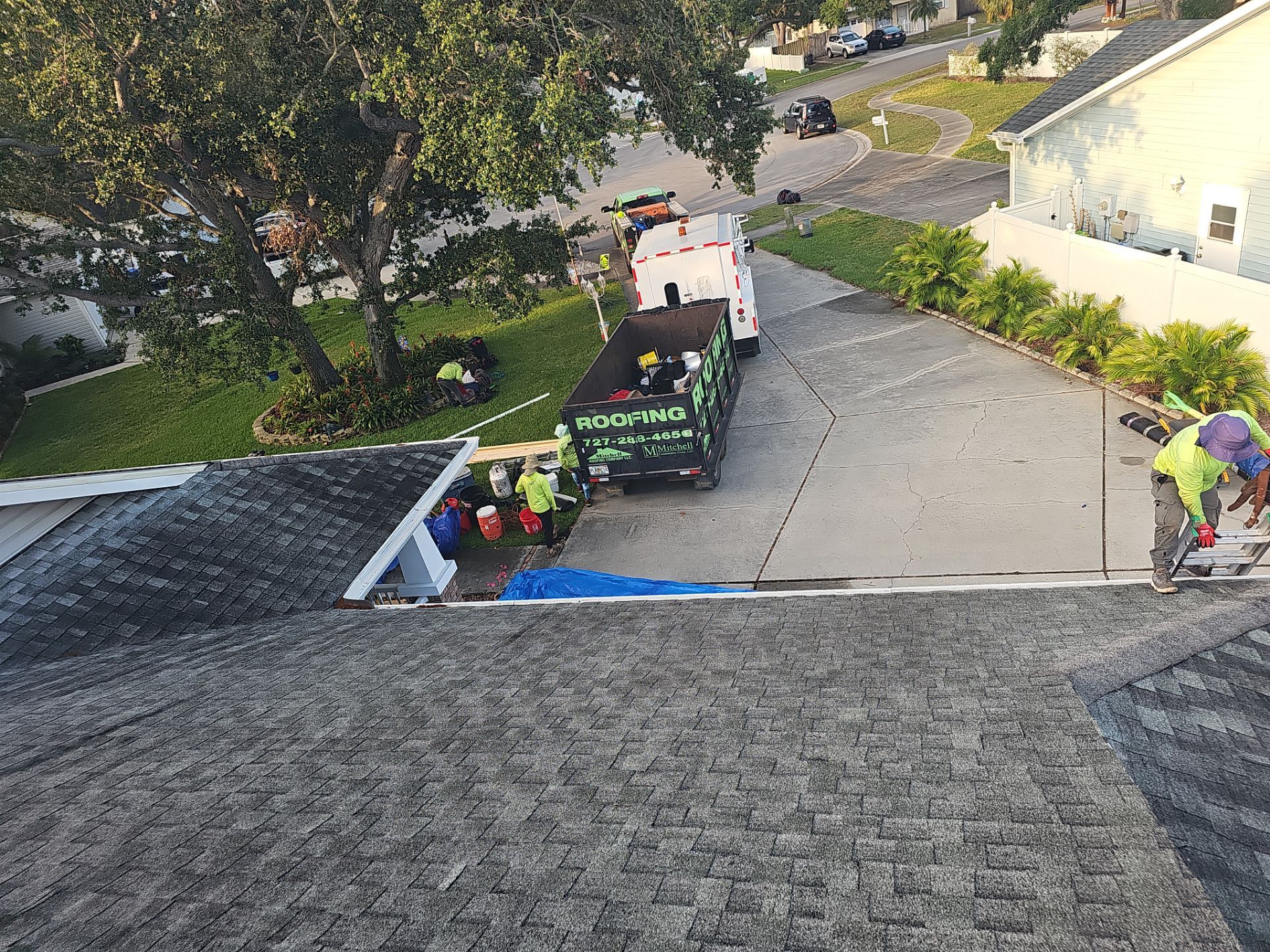 Project in Pinellas Park 33781 by Mitchell Roofing Company LLC 