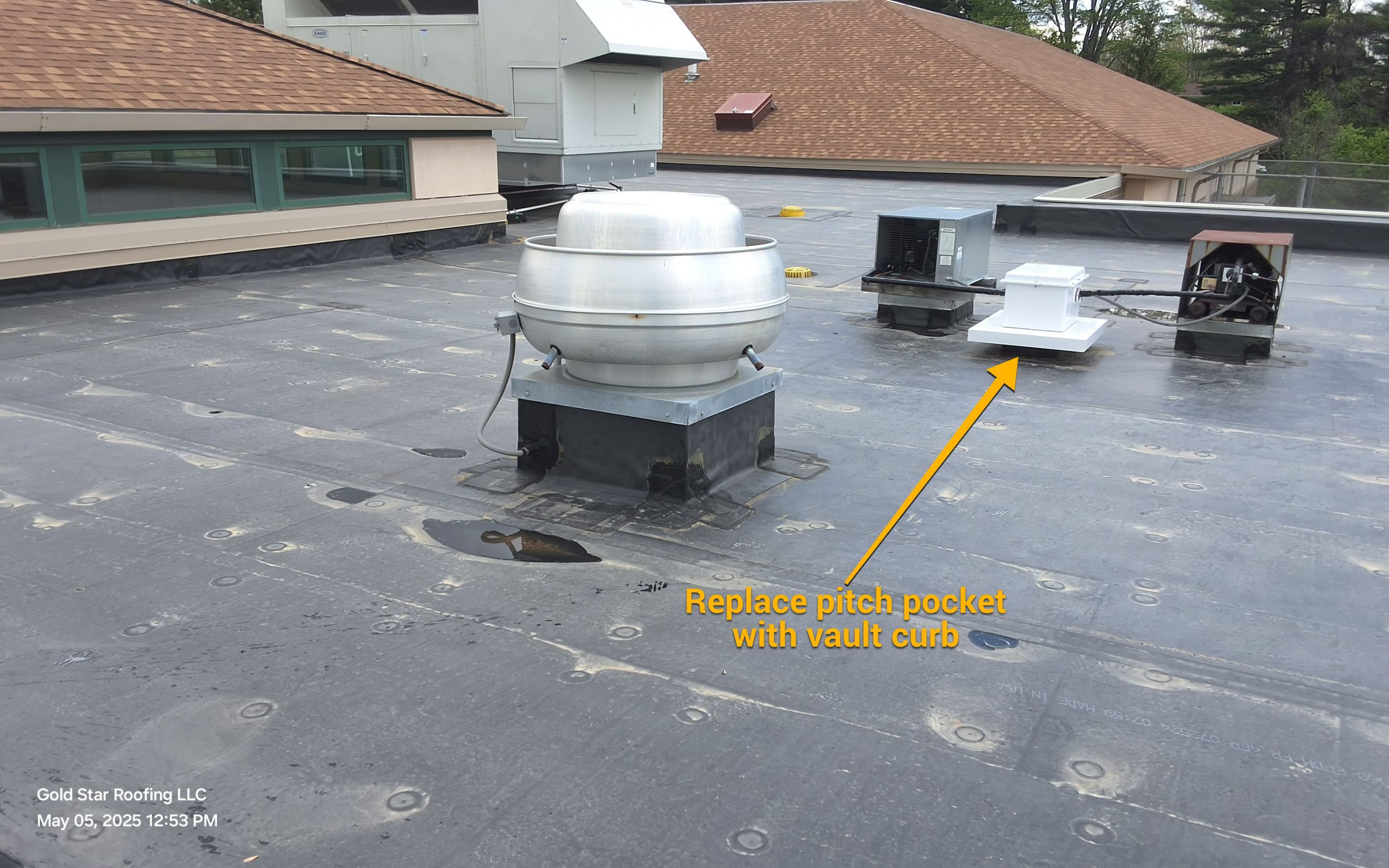 Canton Ohio Roof Install by Gold Star Roofing LLC 