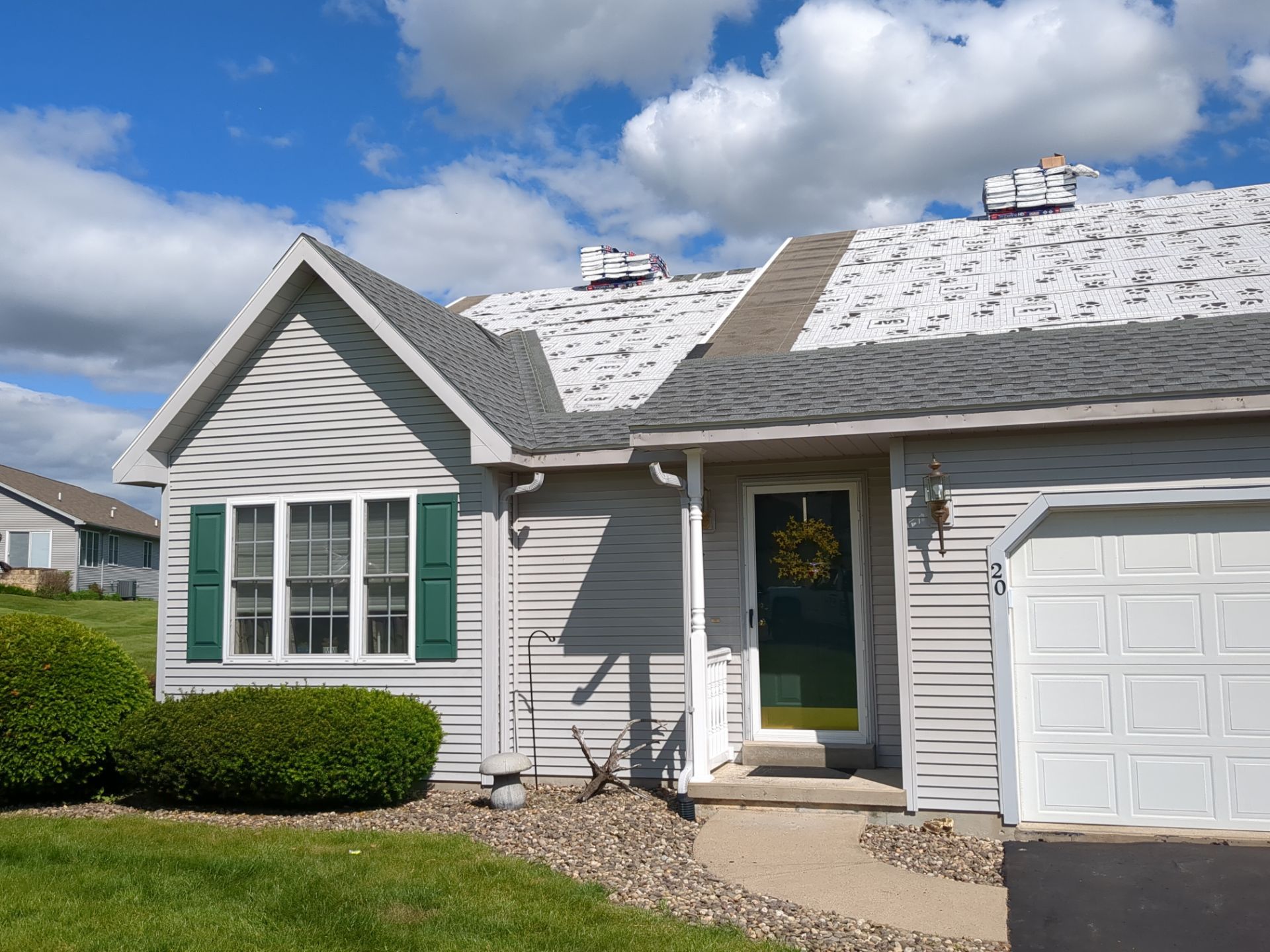 Pewter Gray Shingle Roof and Gutter Replacement in Elysburg by Esh Builders