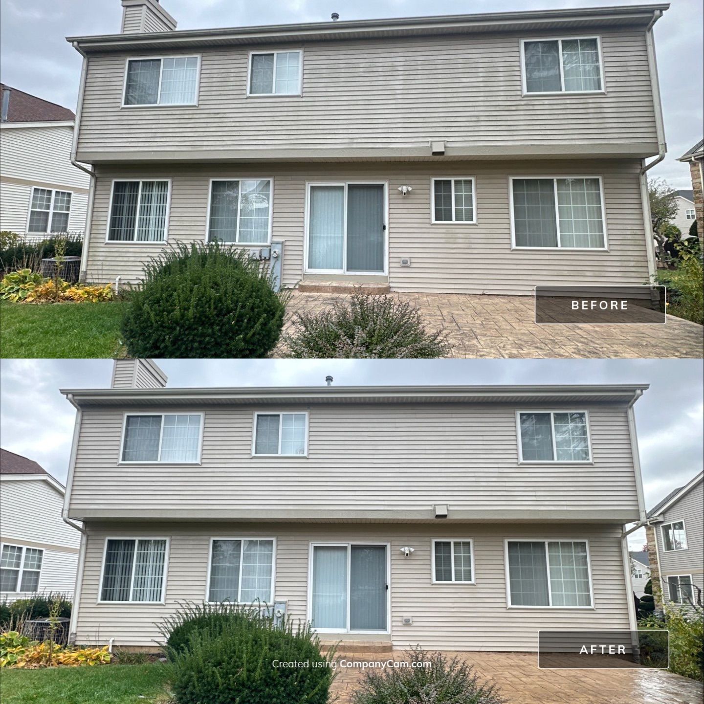 Project in Elgin by Simmons Power & Soft Washing