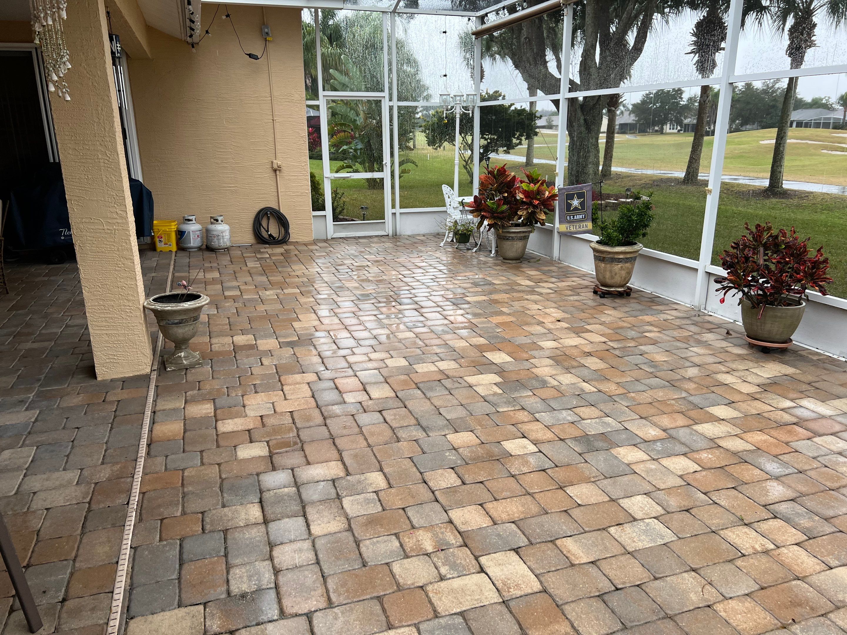 Patio using Concrete Sealant by DuraSeal