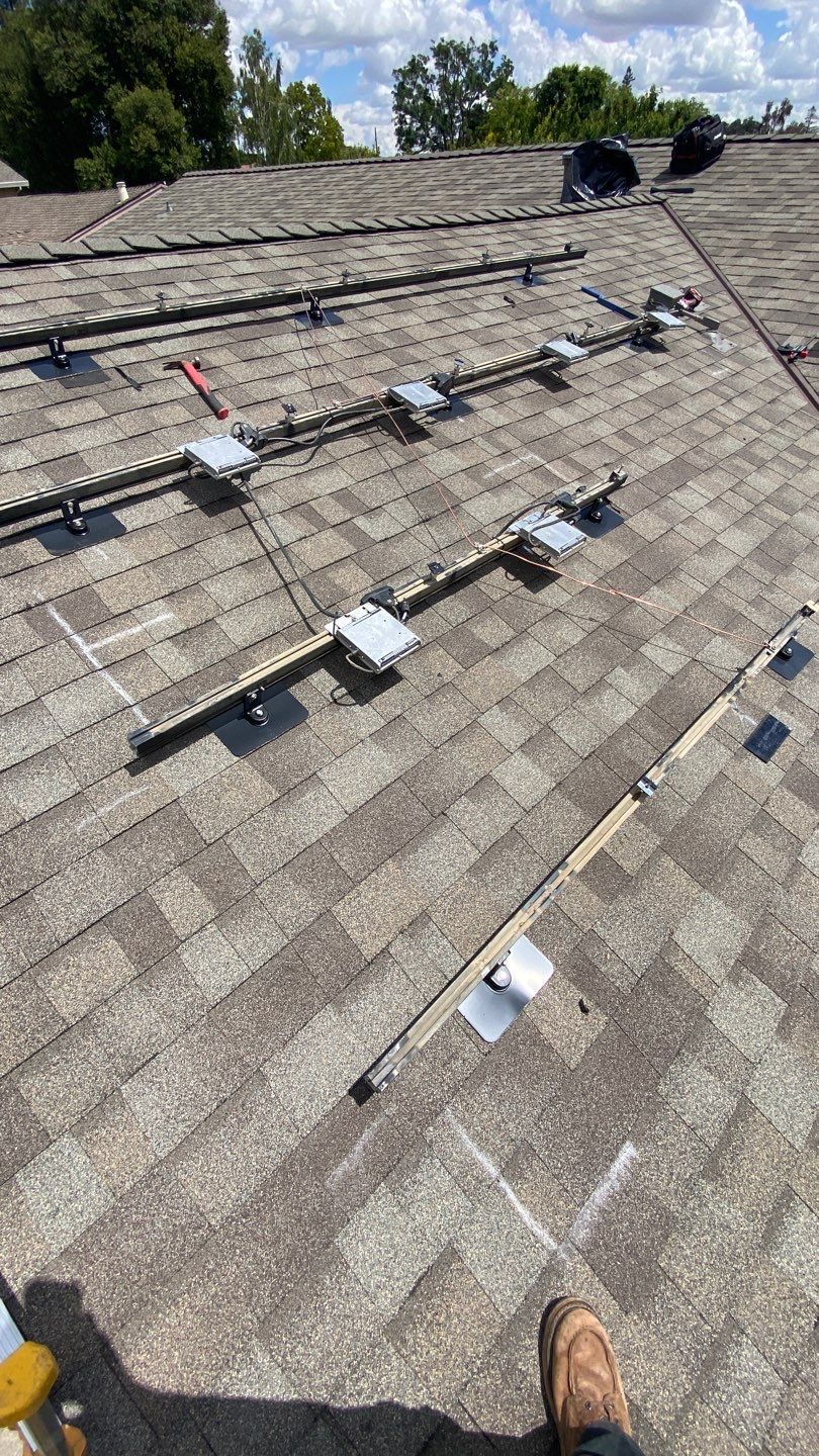 Residential Roofing Installation using Owens Corning Roofing Shingles by Byers Enterprises 