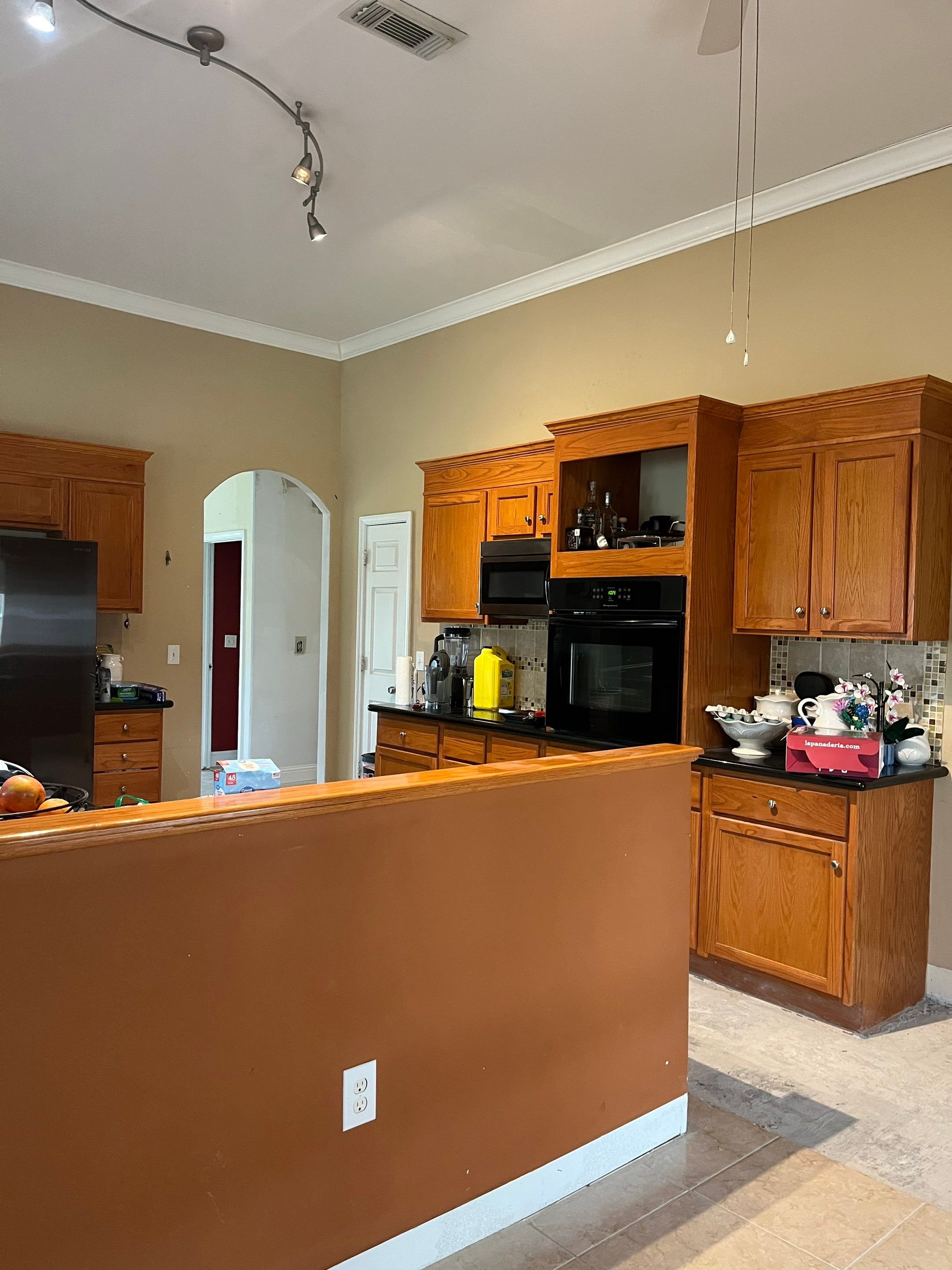 Kitchen Remodel and Water Damage Restoration Project by L&T General Contractors and Restoration INC