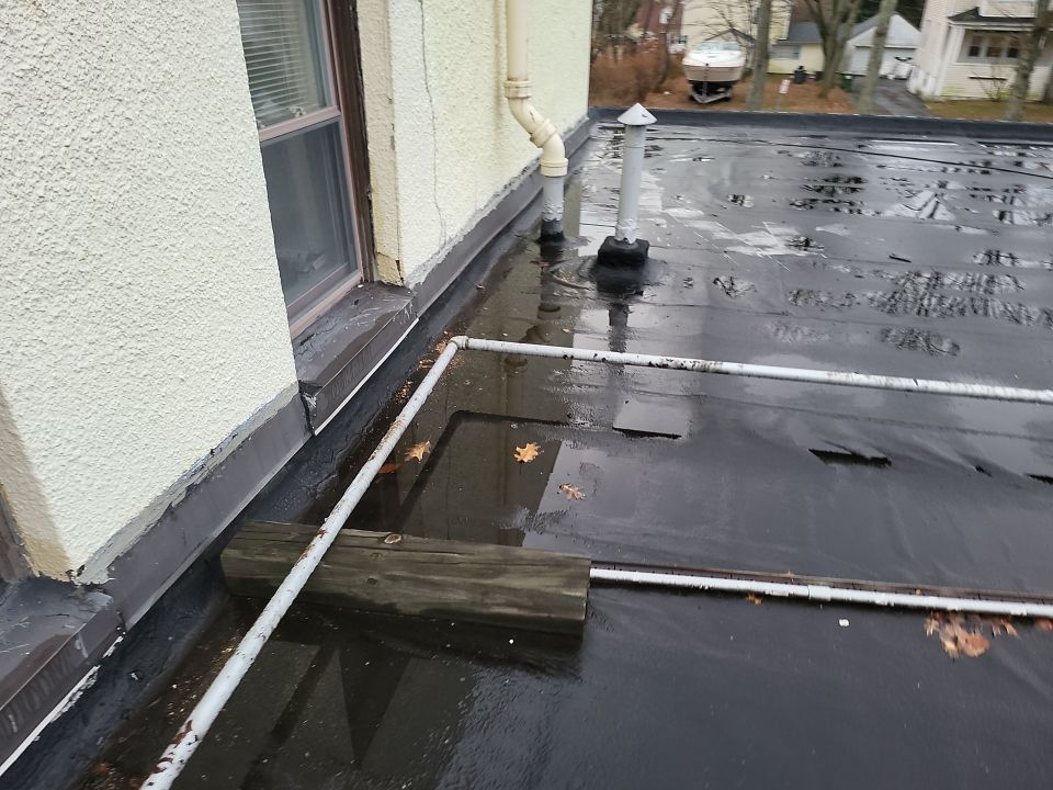 Commercial Roofing Installation using EPDM  by A Plus Exterior