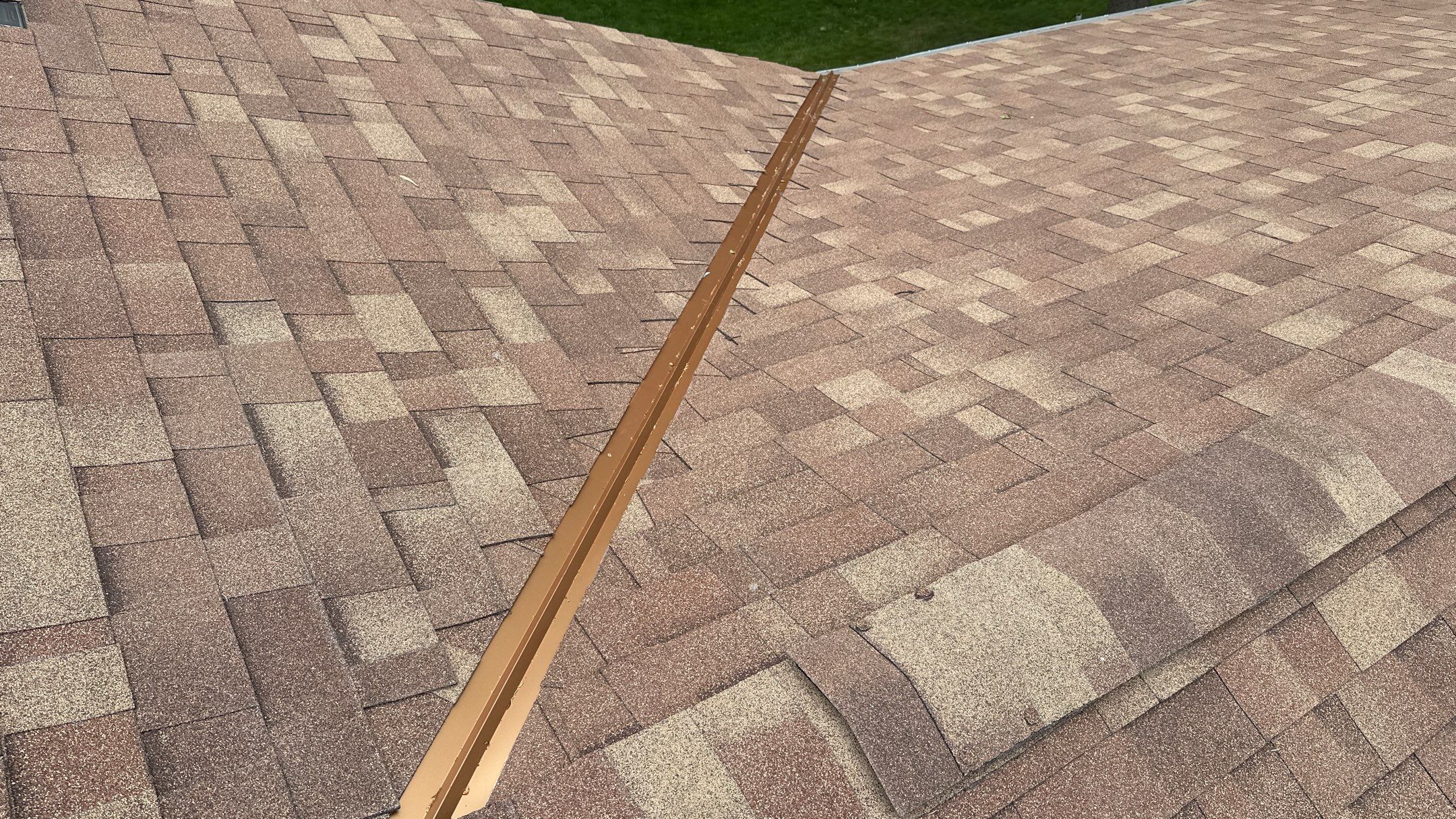 Roof replacement Malarkey Legacy shingles color Sienna Blend by Pro Home Services Inc