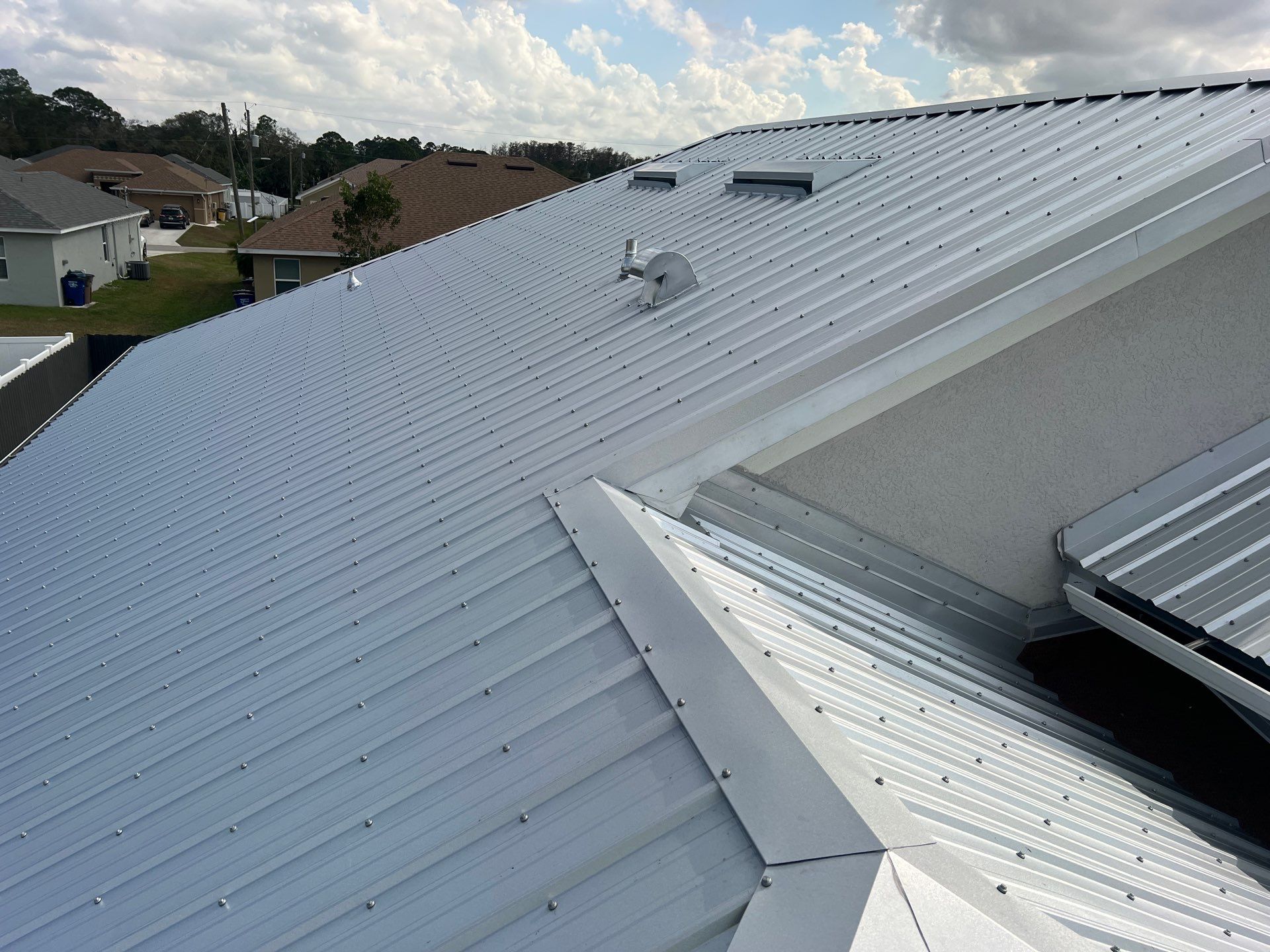 Metal Roof Project  by Durabilis Roofing INC