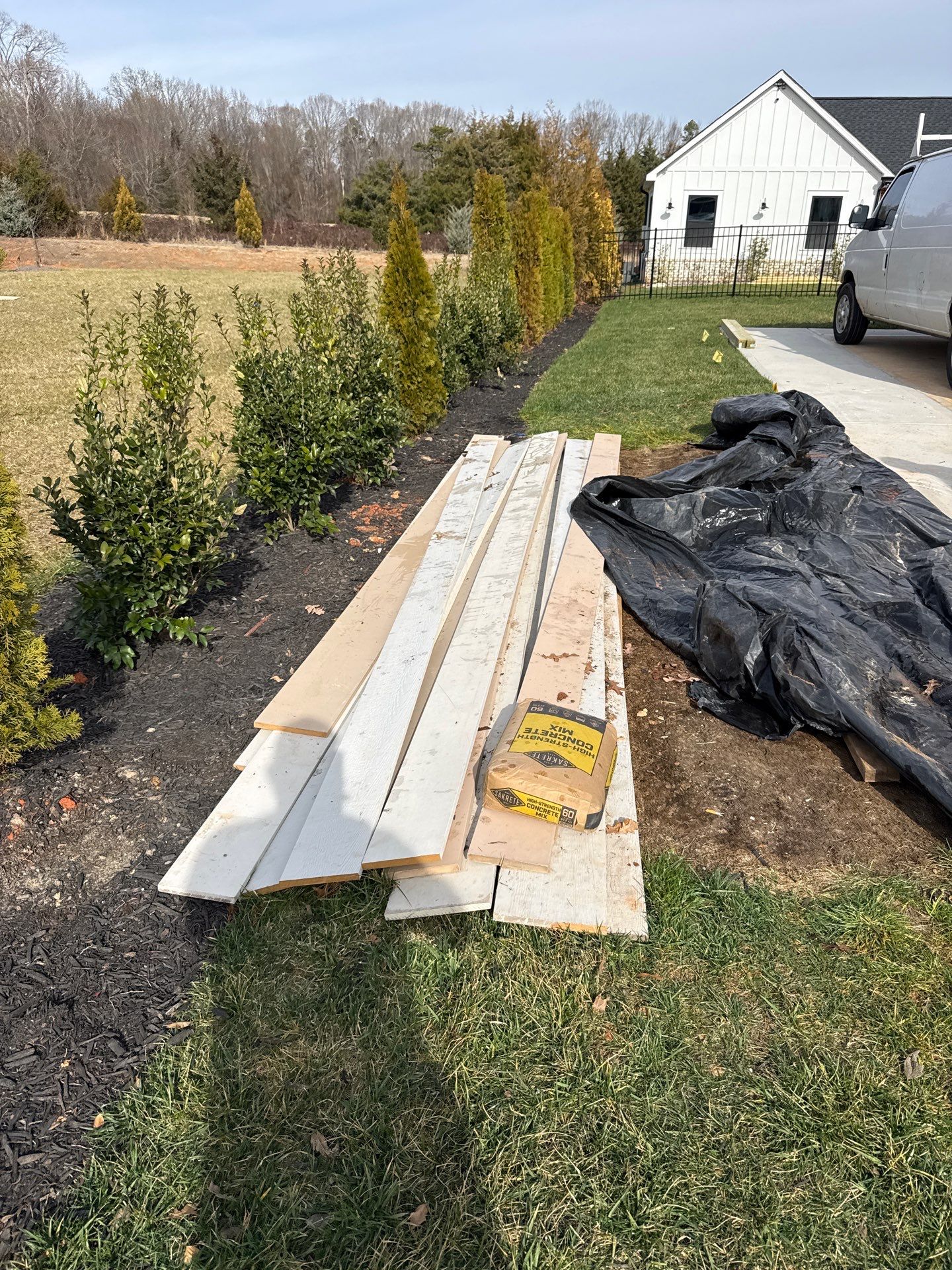 Project in Marvin by Badger Hauling