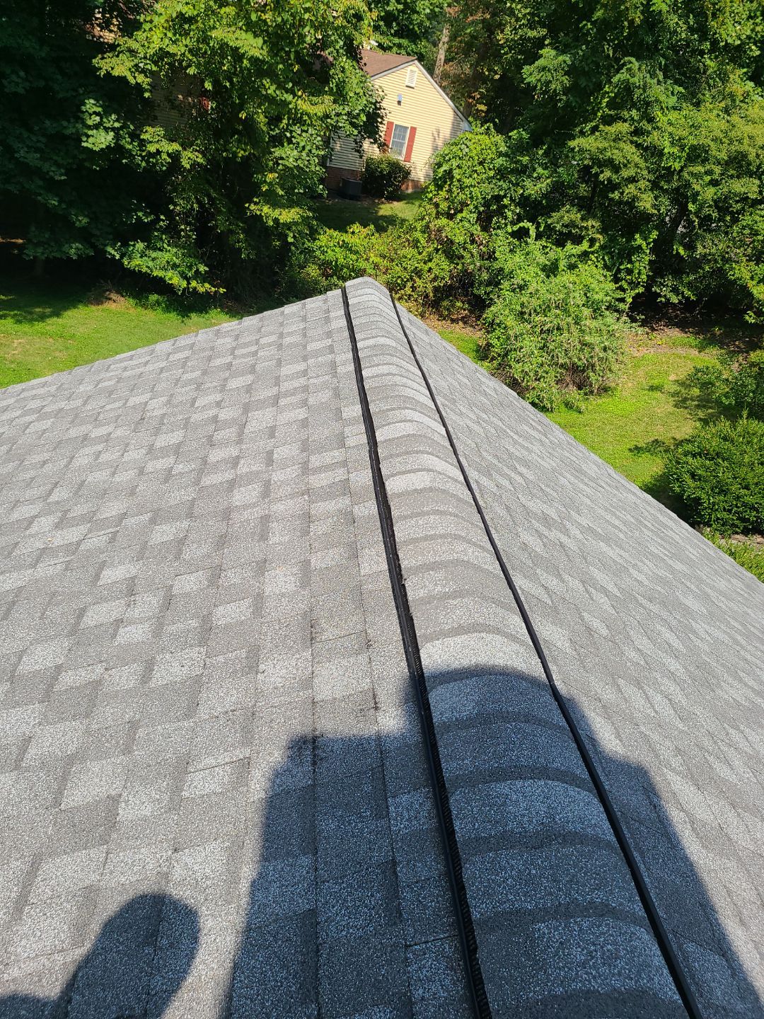 Oakton: Residential Roof Replacement with CertainTeed Landmark Designer Shingles in Pewter by RM Banning, Inc.