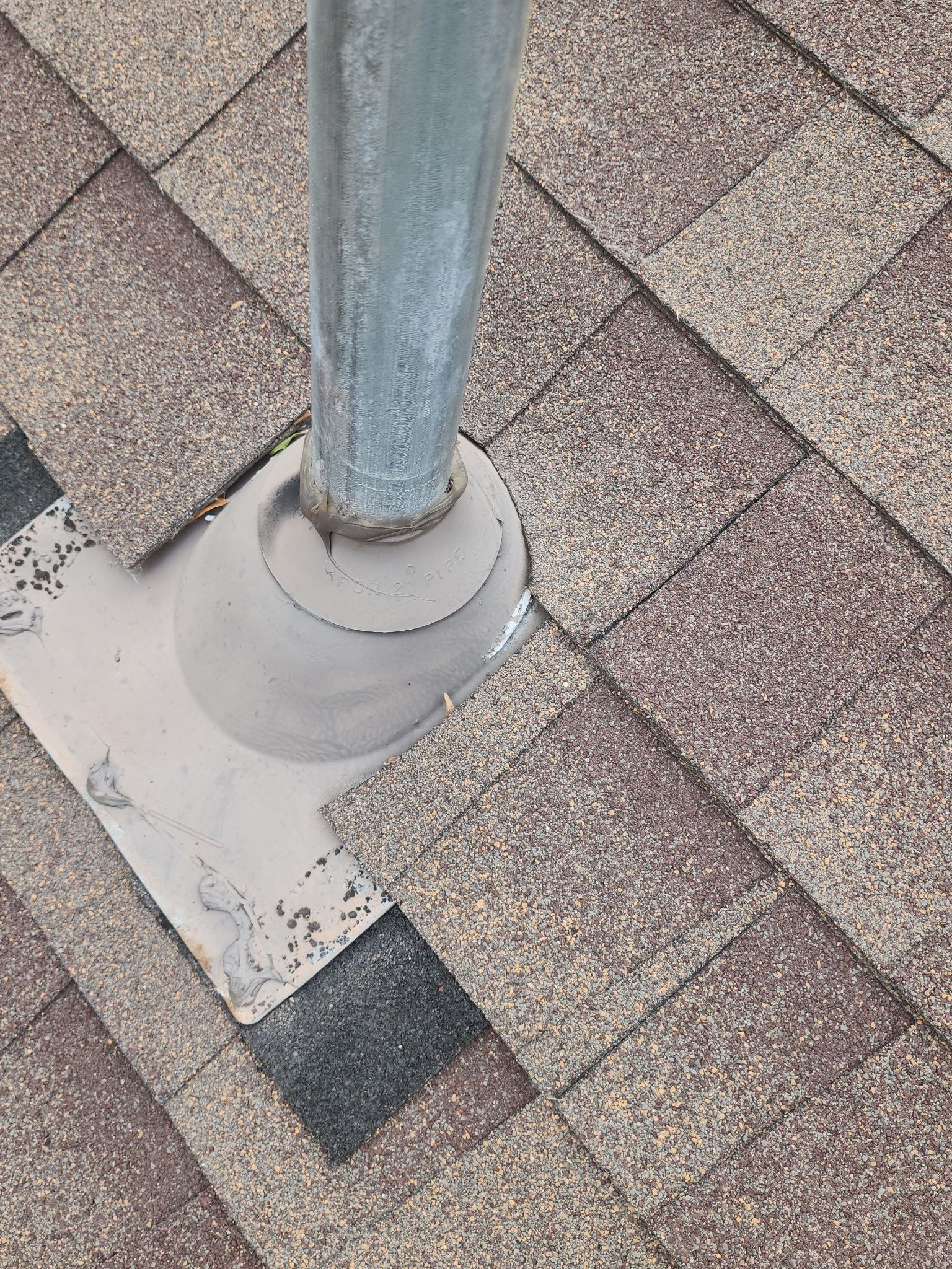 Structural and roof repairs with custom metal work by REPS Austin Area Roofer
