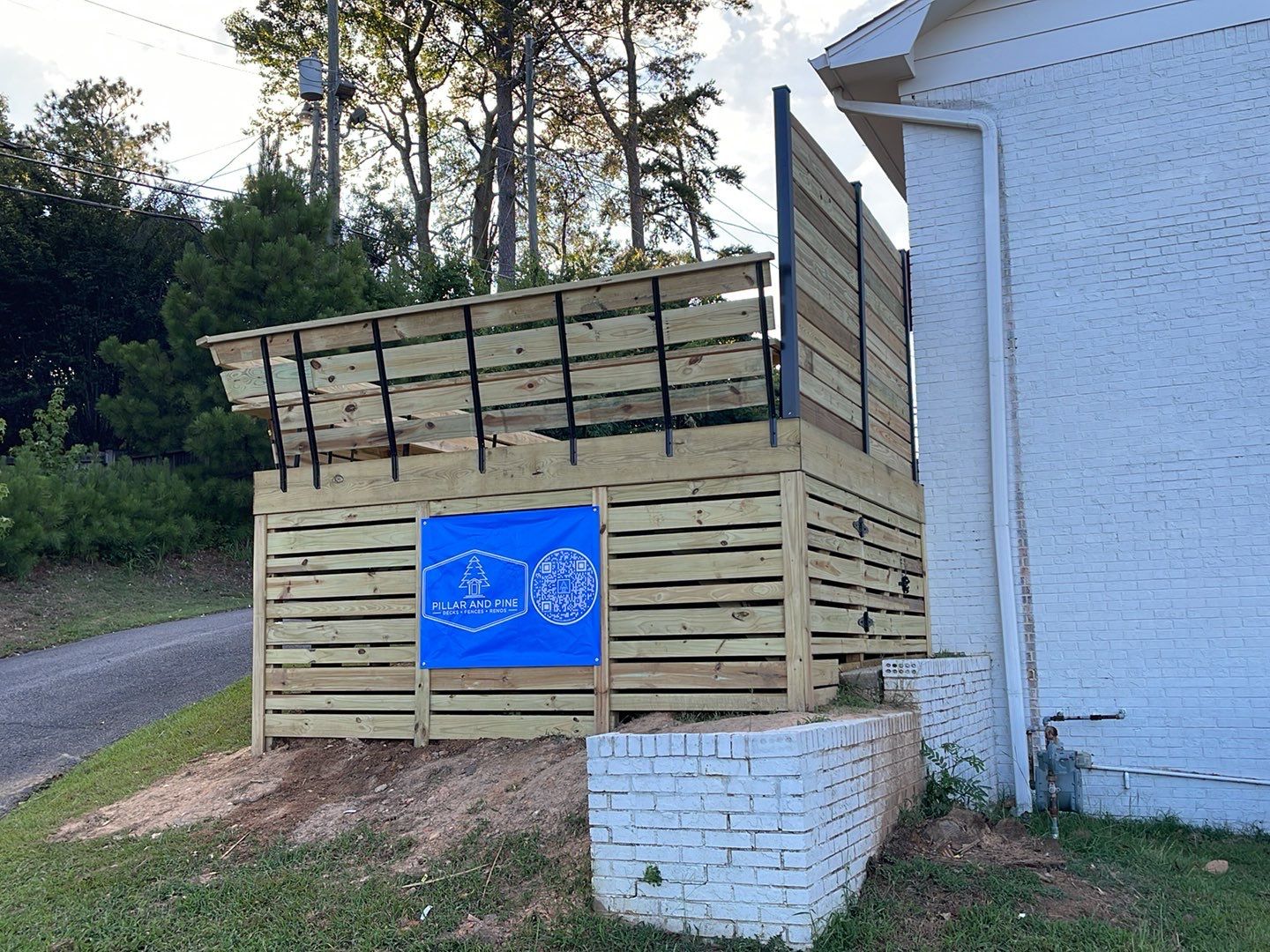 Independence Drive - Deck Installation   by Pillar and Pine