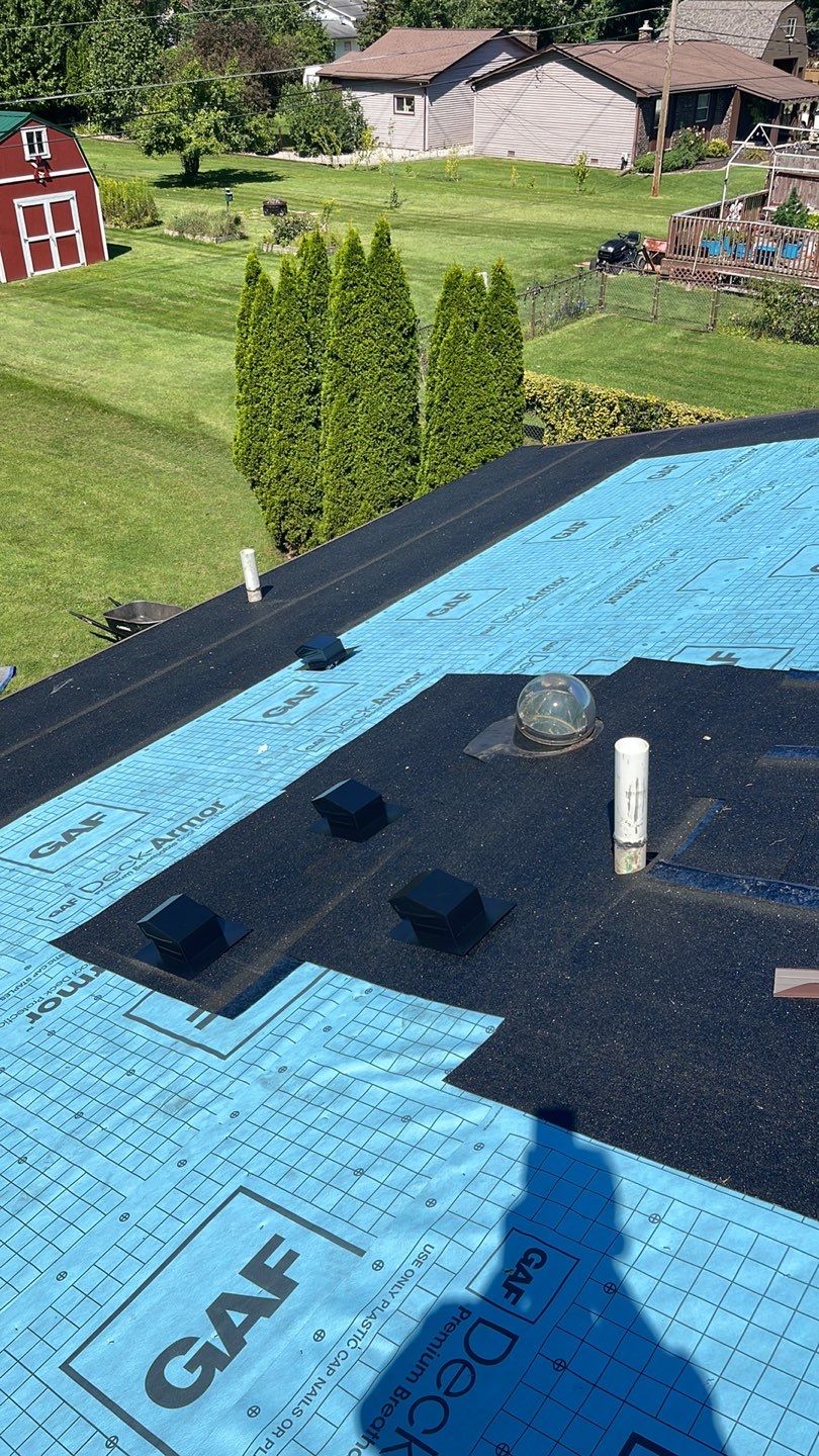 Residential Roofing Installation using Replace Shingles on Residential roof  by Smart Roof