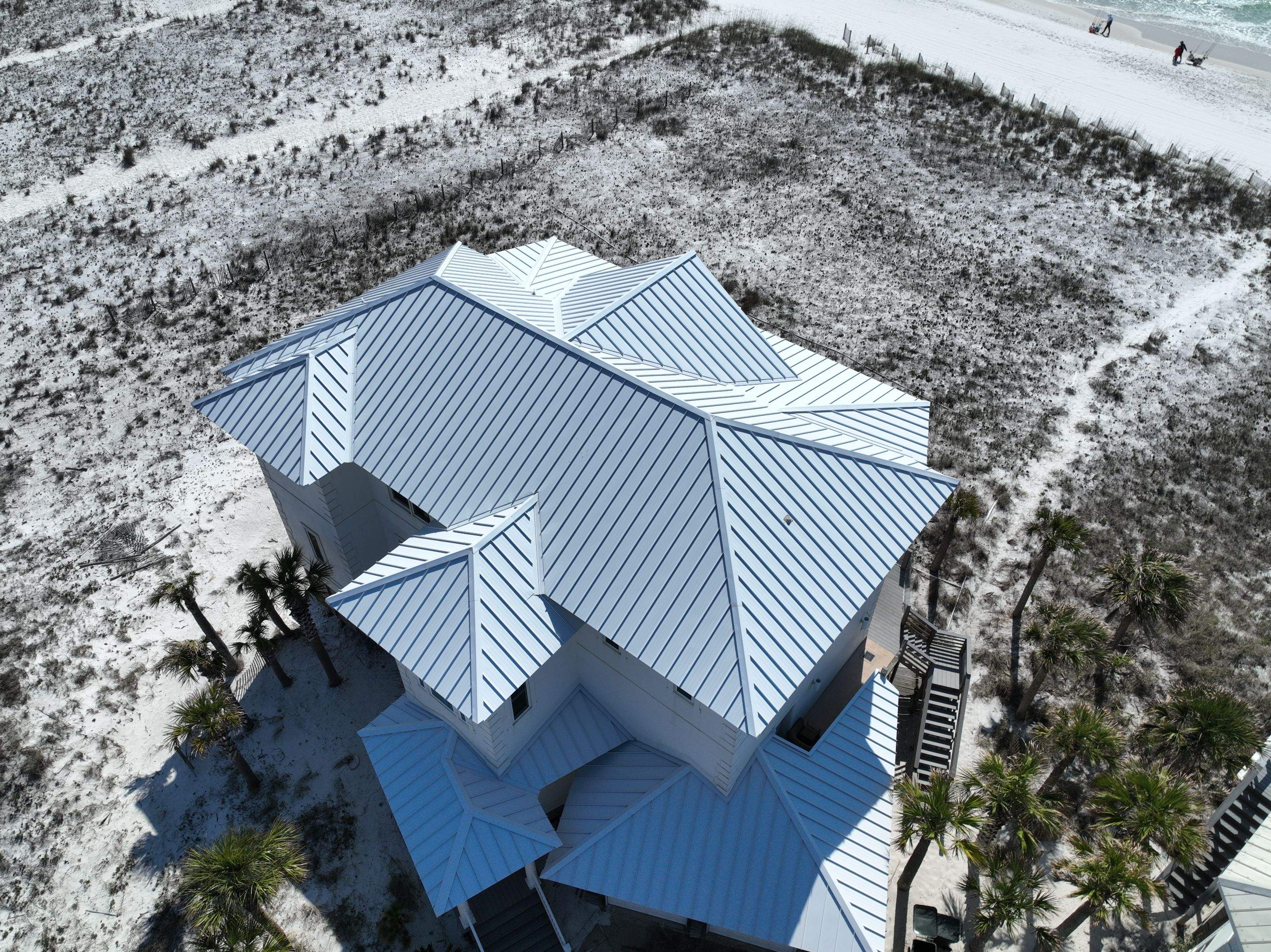 Standing Seam metal roof  by Professional Roofing Company