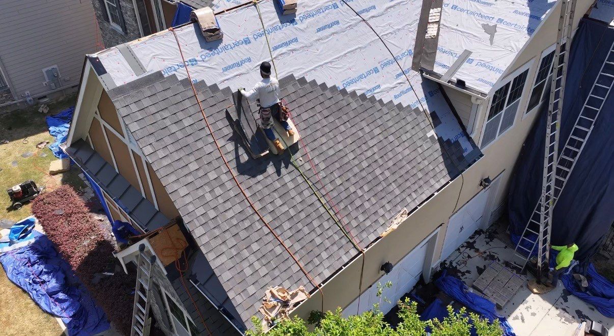 Project in Cary - Certainteed Landmark Pro Georgetown Gray by Pro Performance Roofing