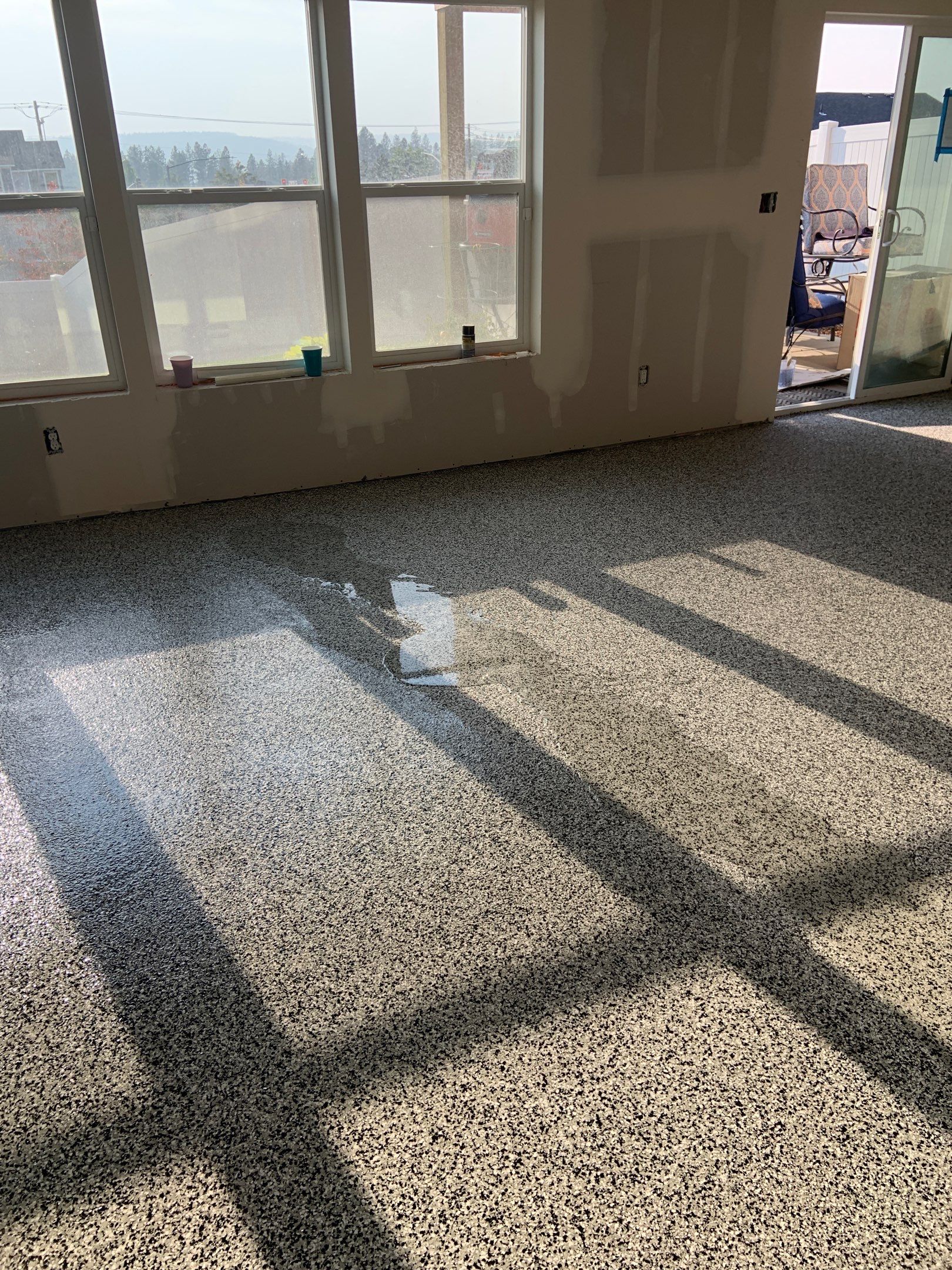 Basement Transformation using Domino by Croc Coatings, LLC