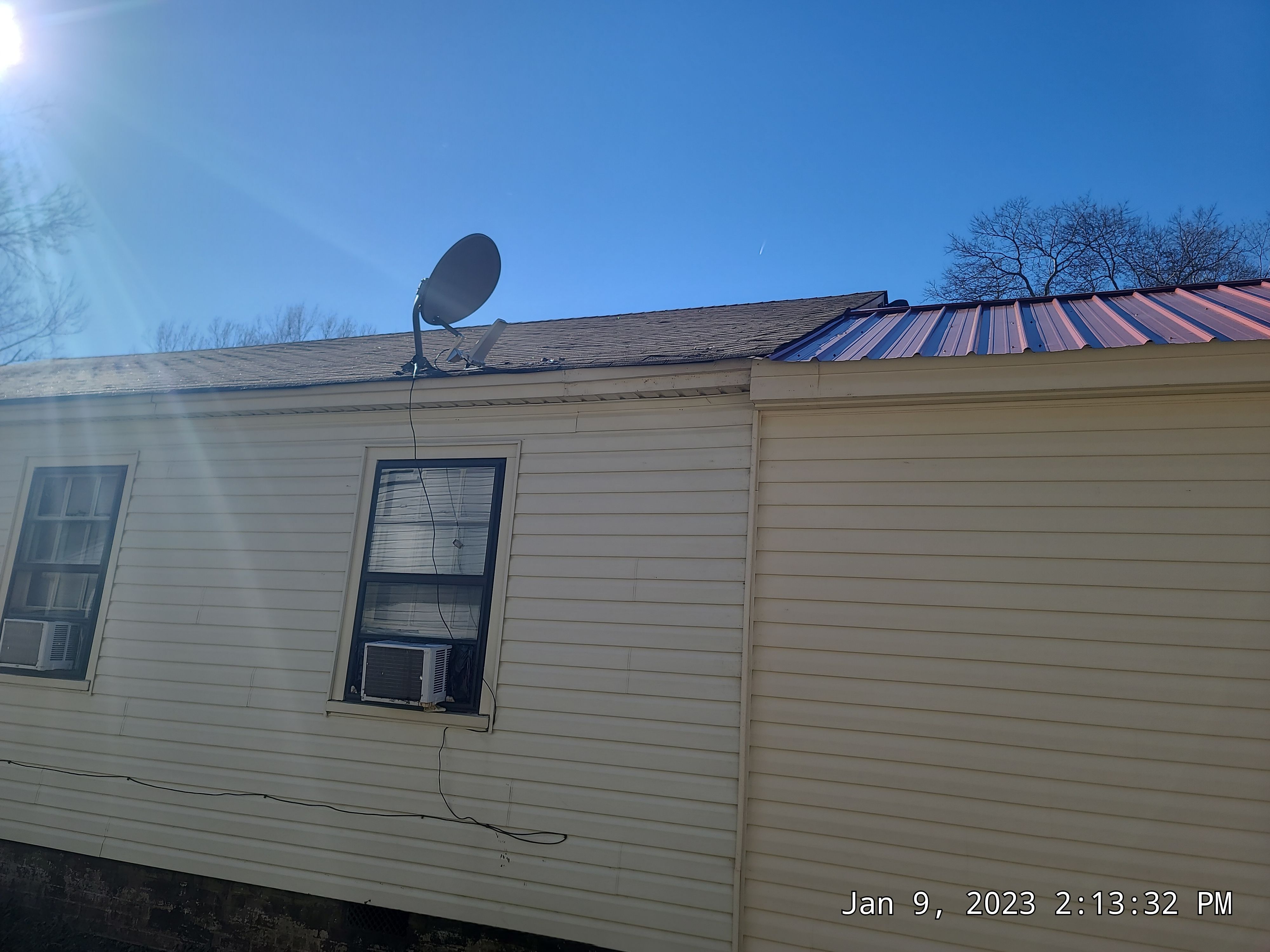 Residential Roofing Installation using 29 gauge metal by Hostetler Roofing