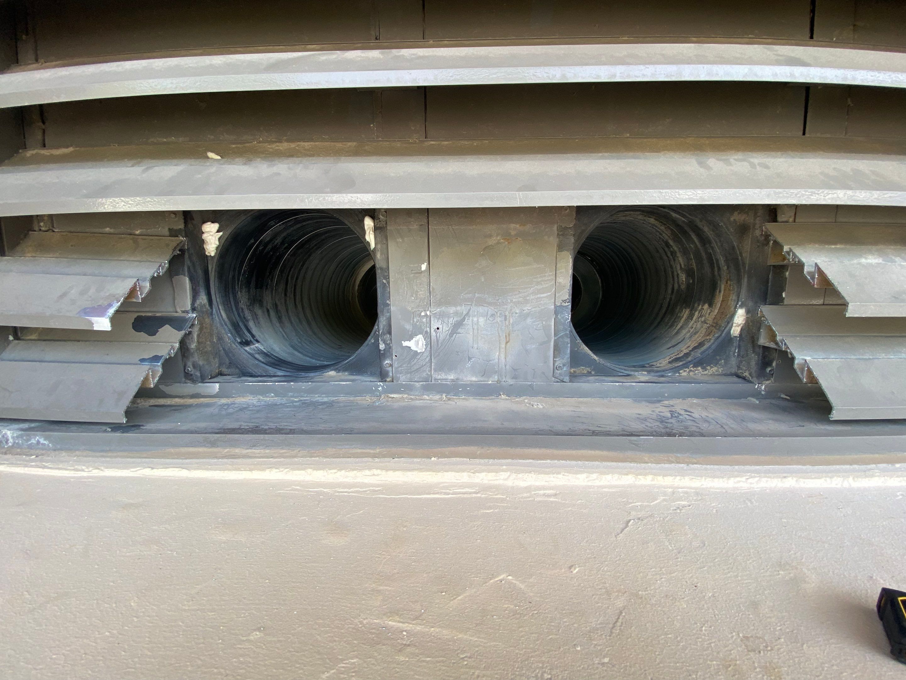 Baseball Stadium Laundry Room by Peach State Dryer Vents & Air Ducts