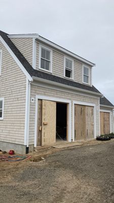 Gutter Installation using 6" K-Style Aluminum Gutter