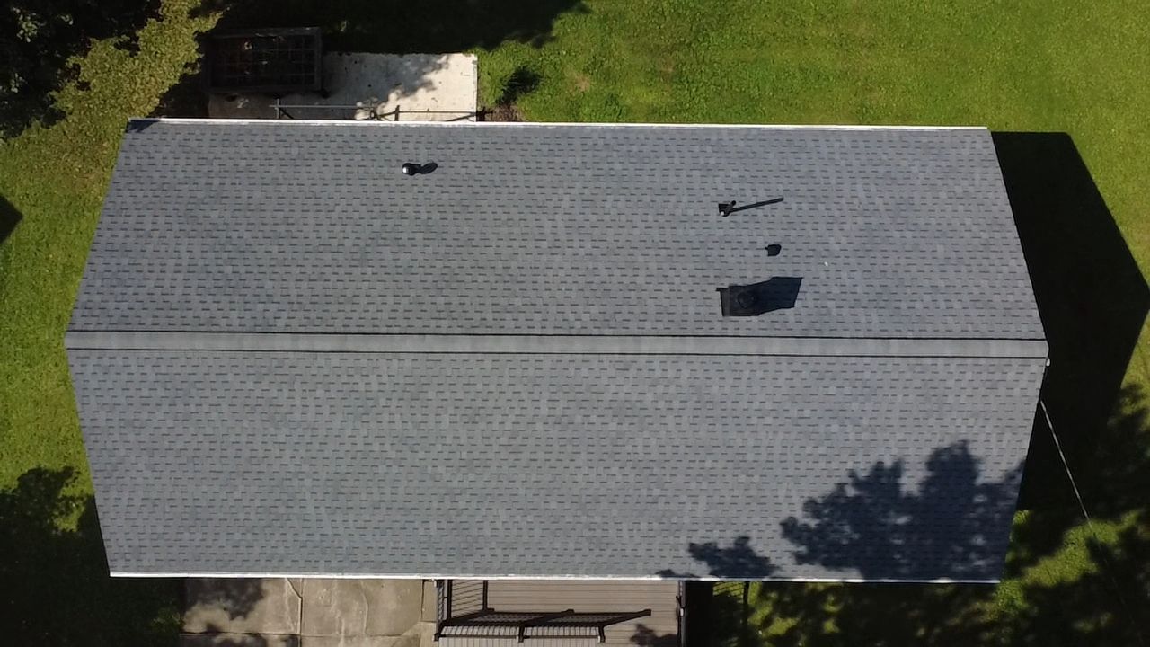 Barbara K: Atlas Pinnacle, Color, Pewter, Drip Edge, Color, Black by Eagle Eye Roofing