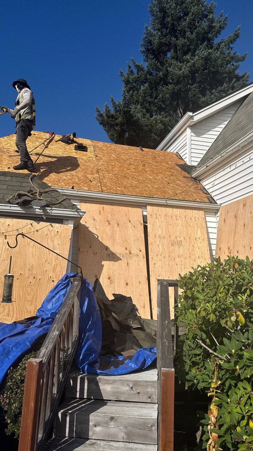 Residential Roofing Installation using GAF UHDZ Shingles by Roofing Formula LLC