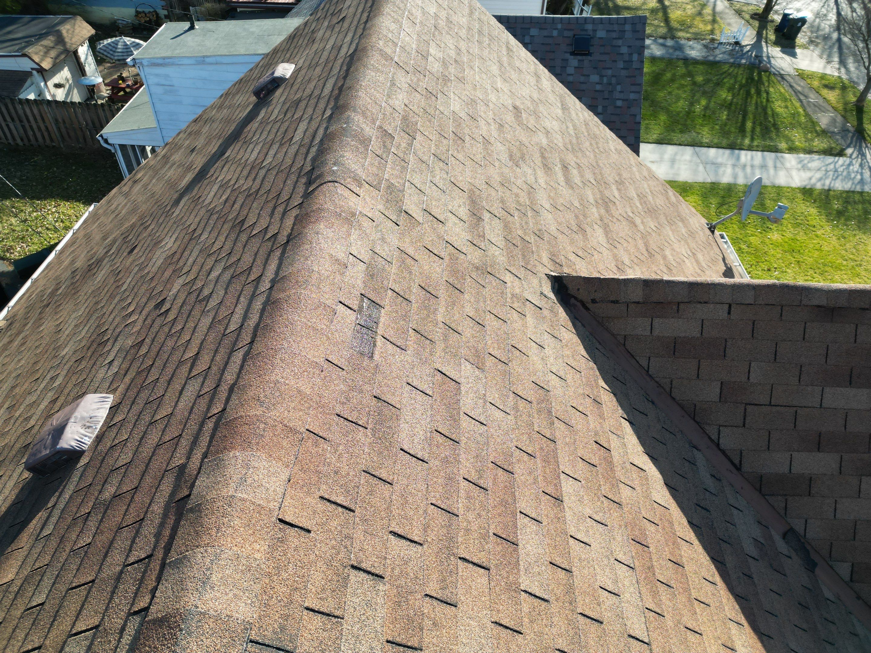 Cleveland Heights Residential Roof Replacement using GAF Timberline HDZ Mission Brown by Atlas Roofing & Restoration
