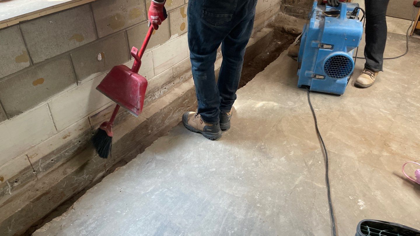 Interior Drain Tile & Sump System in St. Paul, MN by Waterproofing Northeast