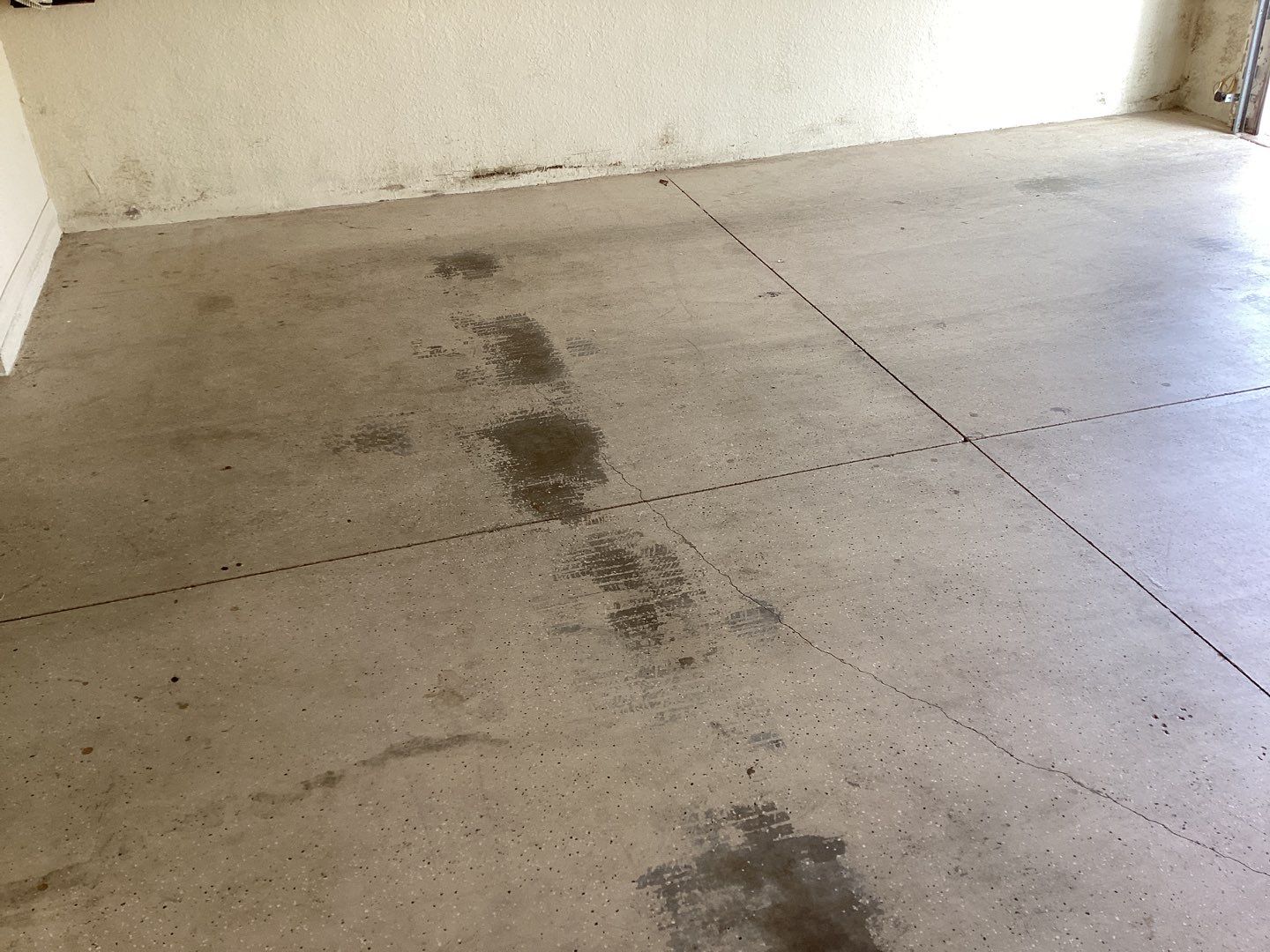 Garage using Slate Stone by Amvet concrete coatings llc