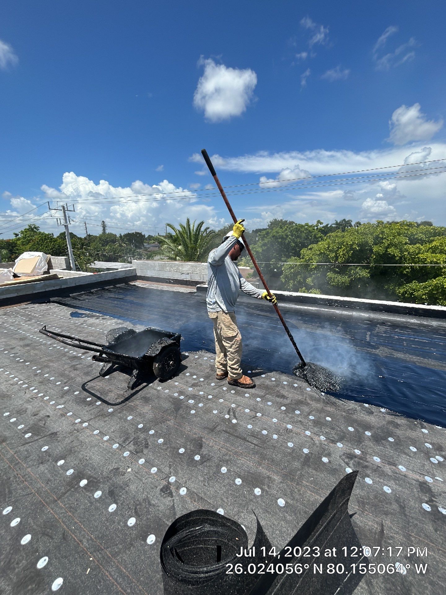 Residential New Construction Roof Installation by Earl W. Johnston Roofing 