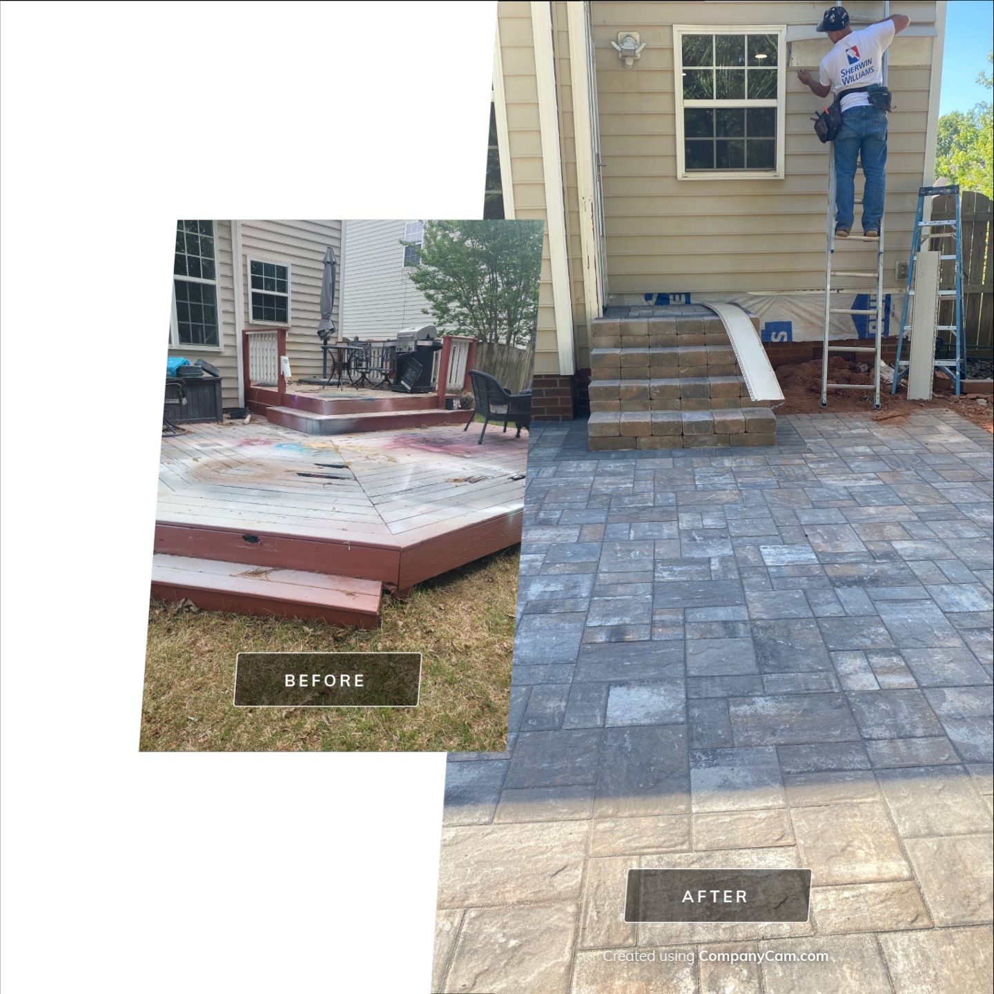 From Rotted to Remarkable: A Stunning Holly Springs Patio Transformation by Elite Remodeling and Design LLC