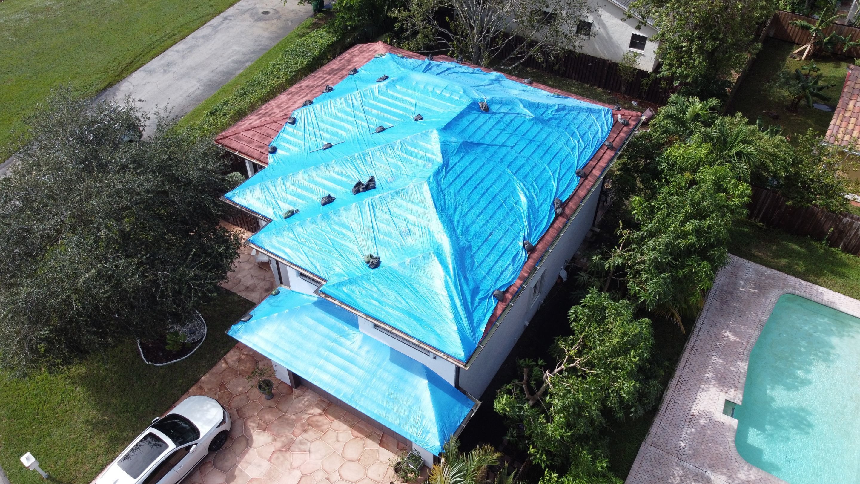 Residential Roofing Installation using Eagle Roofing Tile by BLUES BROTHERS ROOFING
