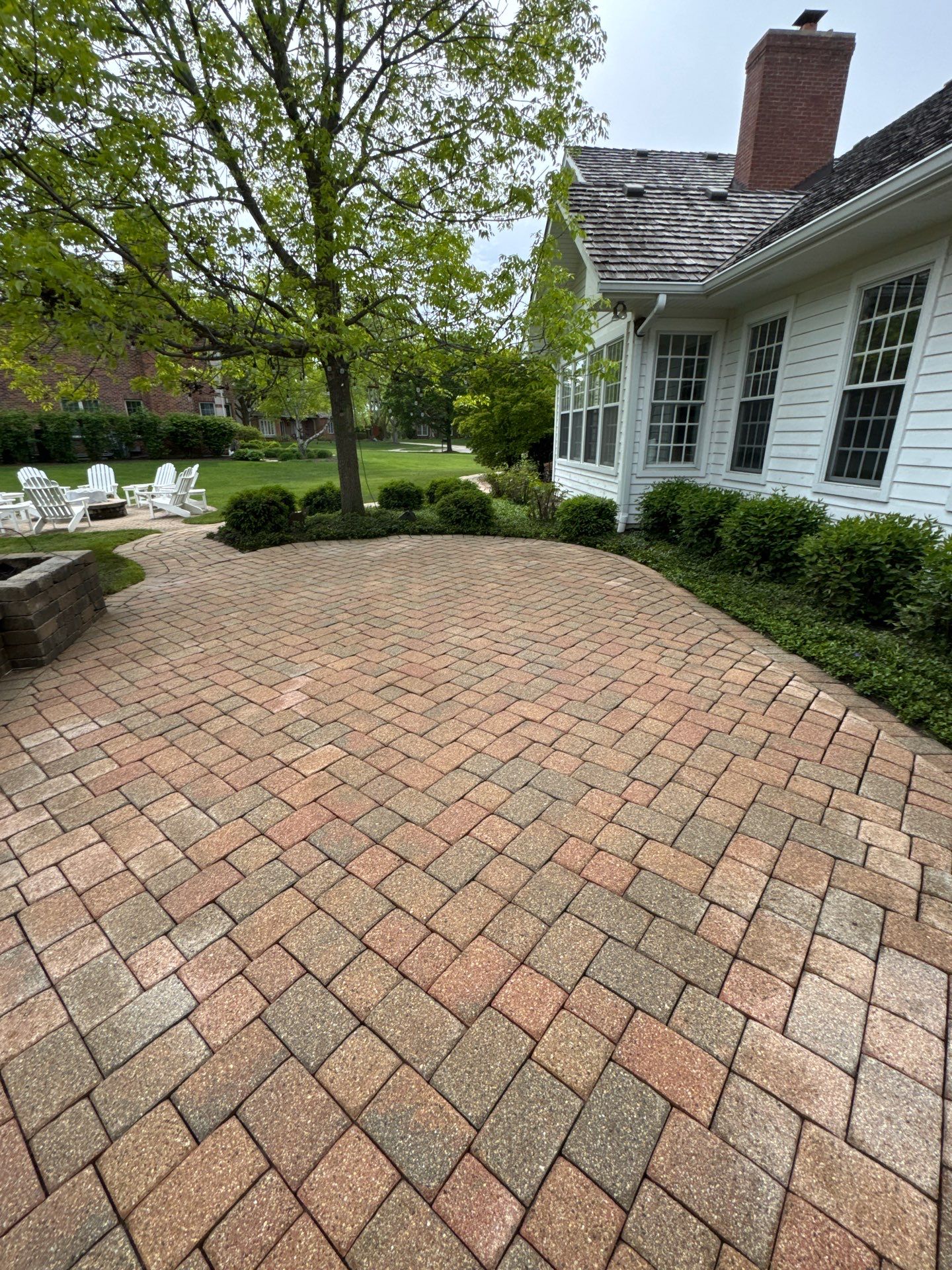 Project in Libertyville by Simmons Power & Soft Washing