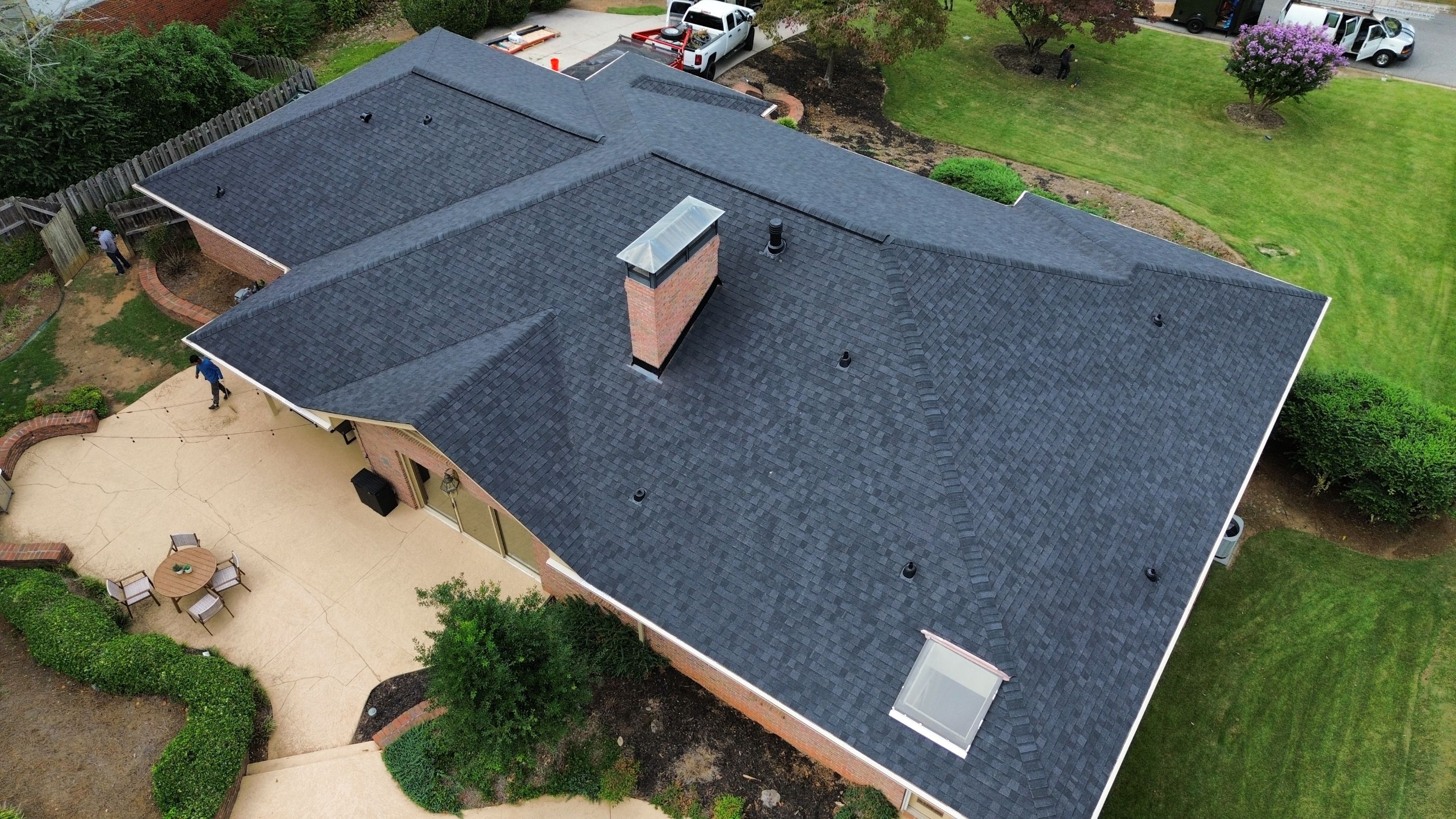 Roswell, GA Roof Replacement CertainTeed Landmark Charcoal Black by Reset Roofing