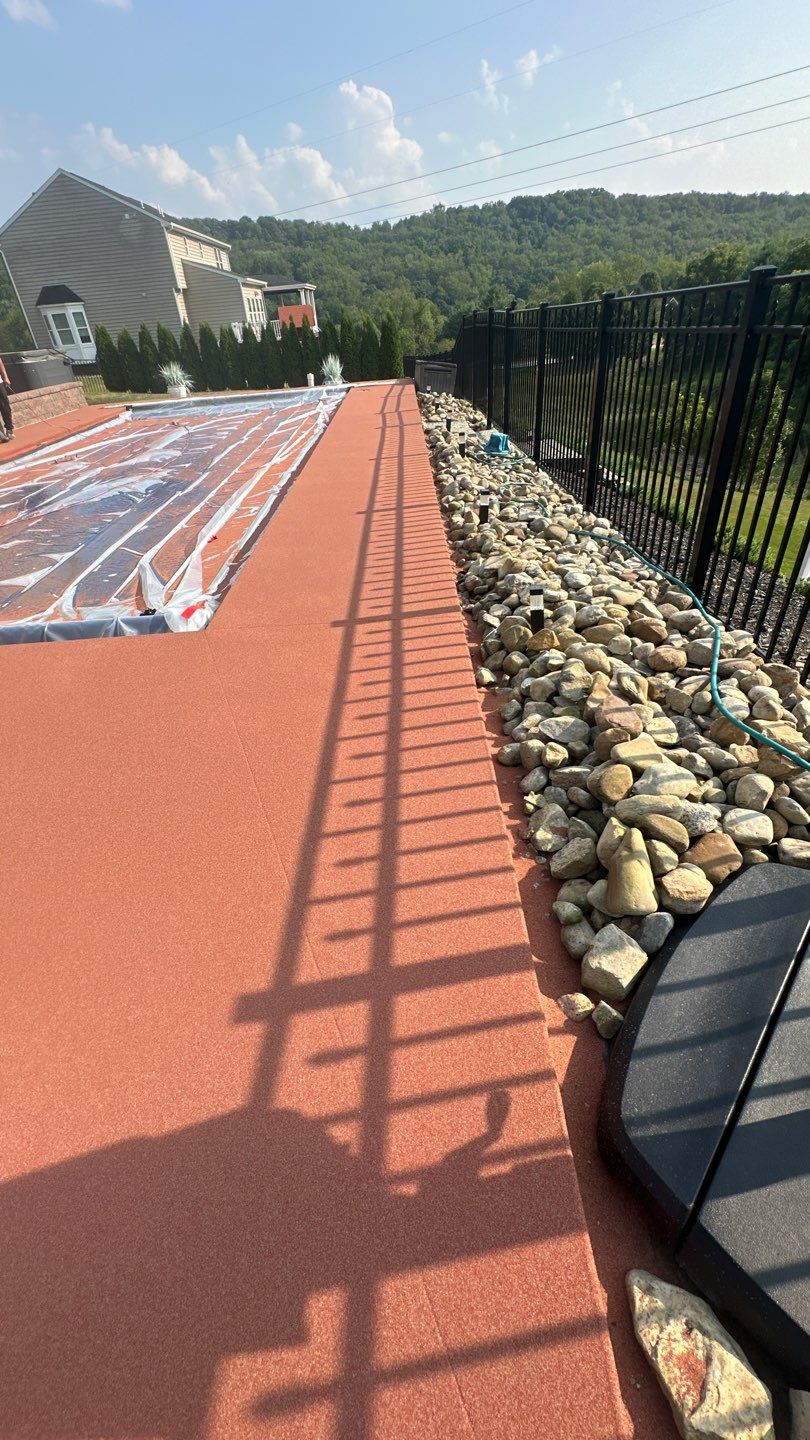 Pool Deck Project in Venetia by Floors in a Day, Inc