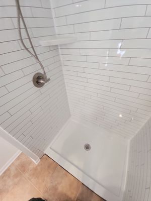 Bathroom Remodel using Acrylic