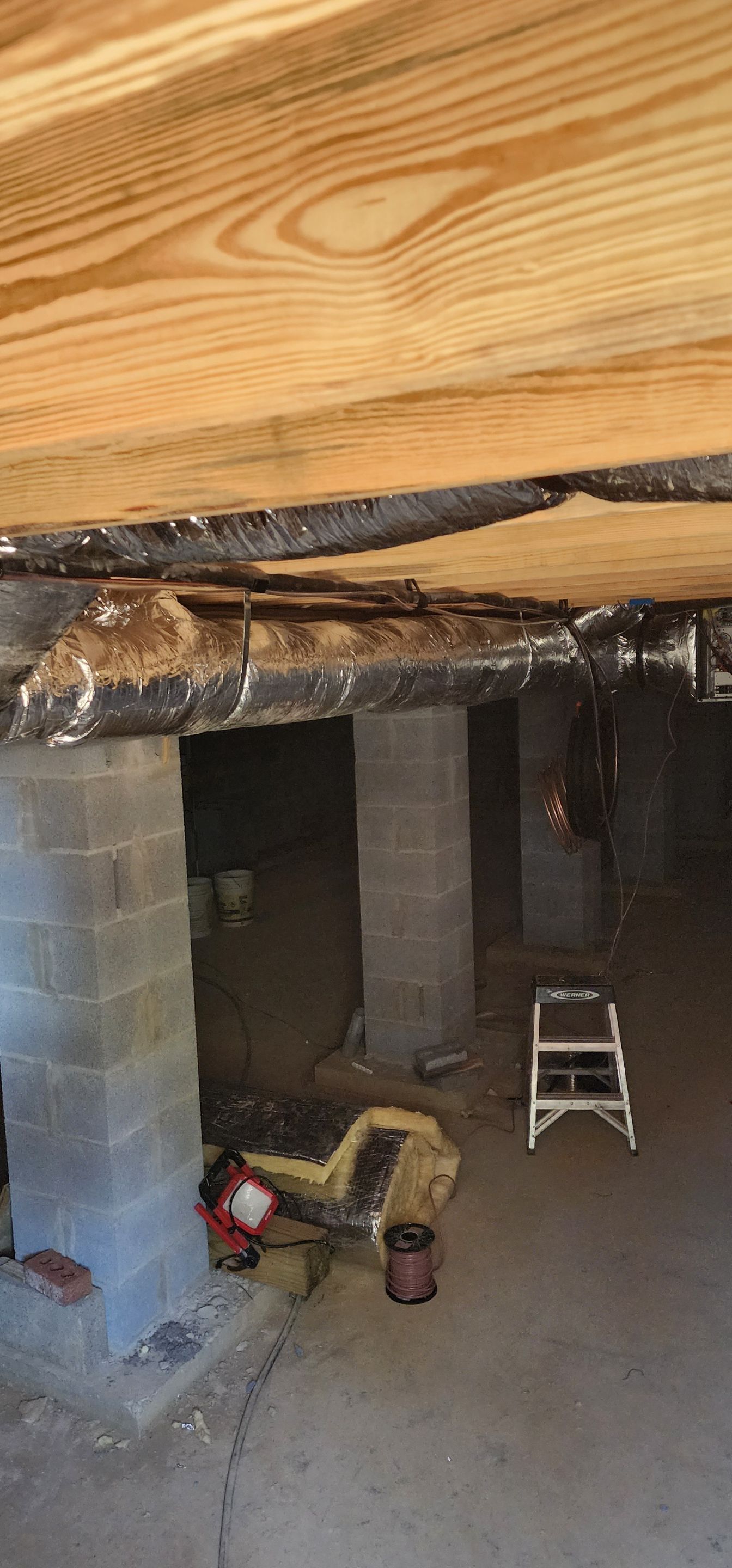 HVAC install for new construction by Elemental Heating and air conditioning LLC
