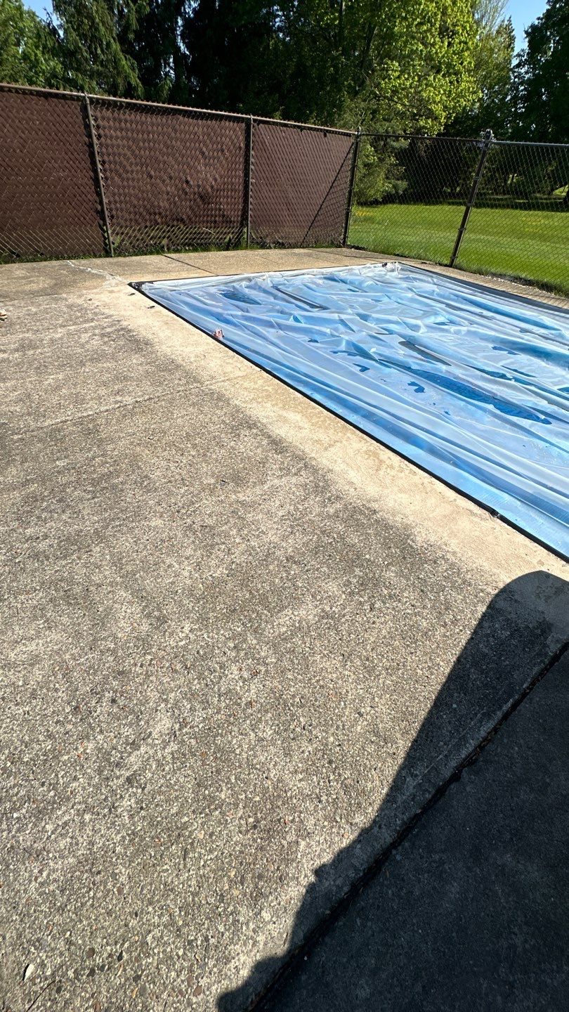 Pool Deck + Steps + Porch Project in JEANNETTE by Floors in a Day, Inc