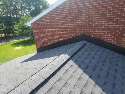 Residential Roofing Installation using Atlas Pinnacle Pristine Pewter Architectural Shingles by Frederick Roof Repair